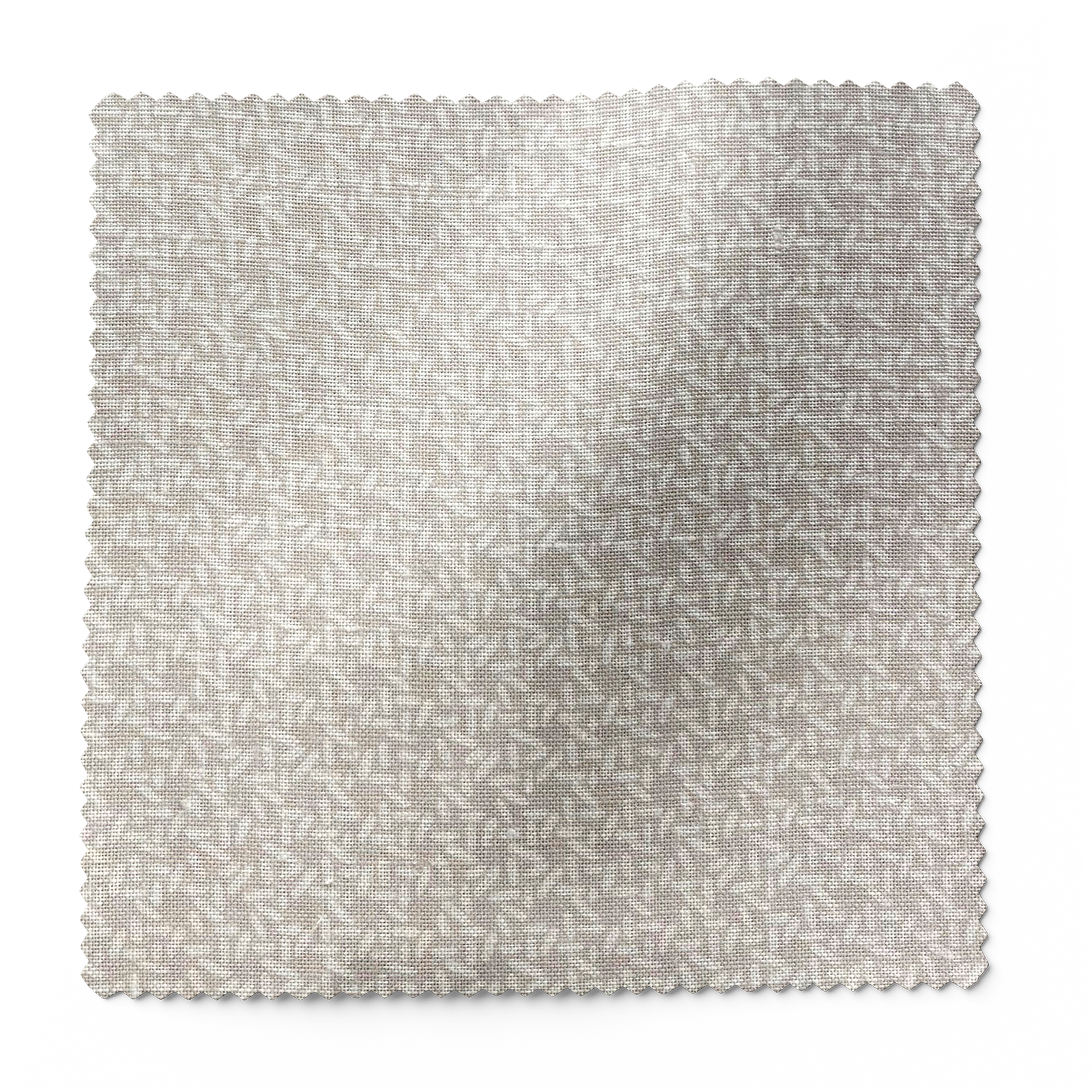 Carolina Rice fabric swatch in Oyster by Emily Daws — 6x6 Belgian linen sample, Charleston Collection