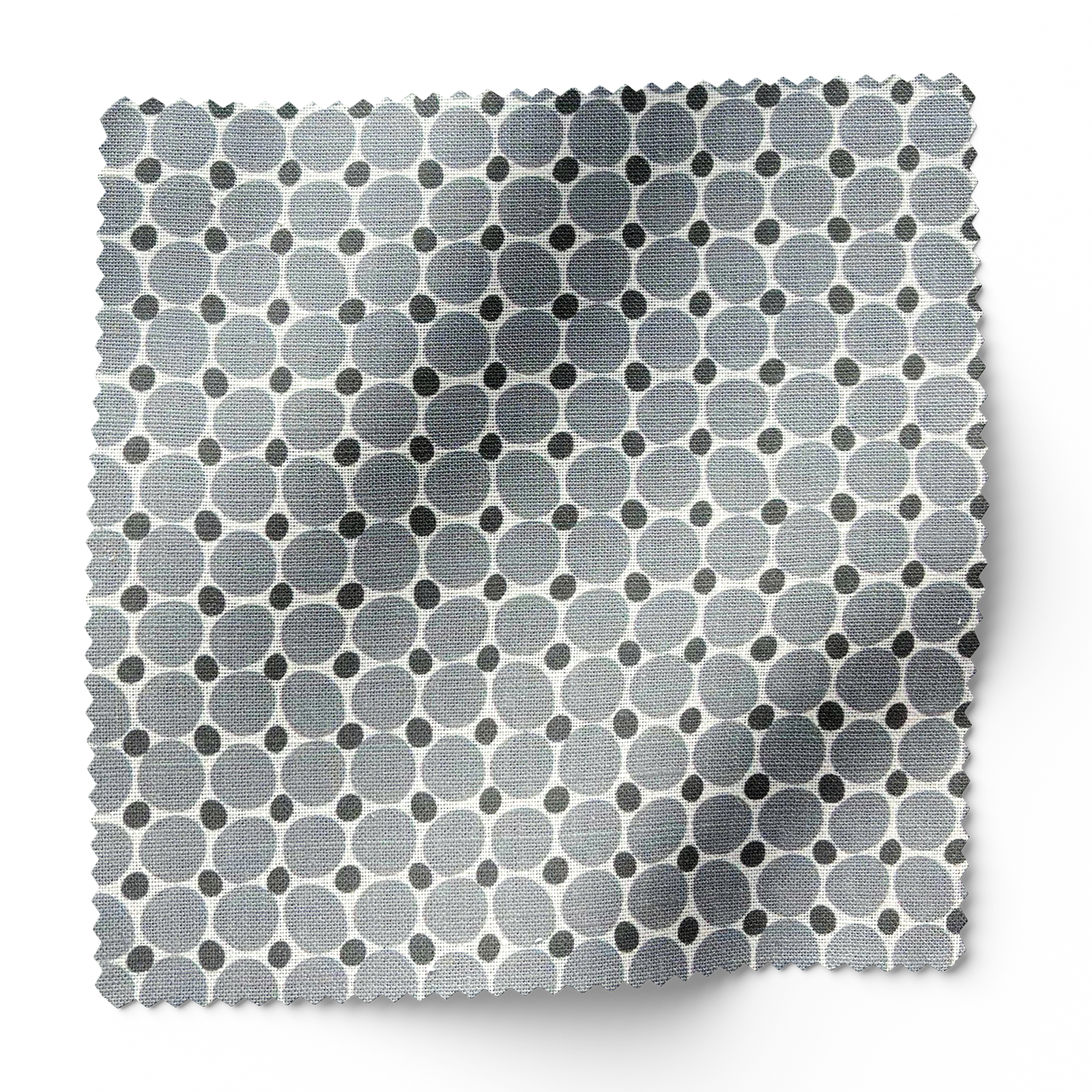 Cobblestone fabric in Lagoon by Emily Daws – swatch view showing pattern and color details – Charleston fabric by the yard for interiors