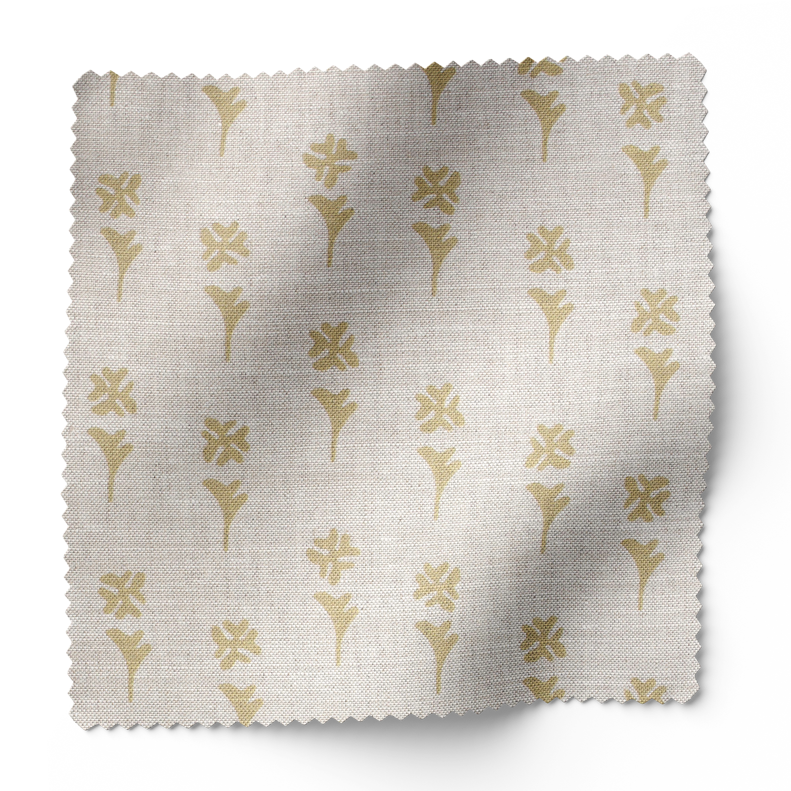 Daffodil fabric in Tupelo by Emily Daws β floral swatch ideal for drapery or upholstery in mountain homes