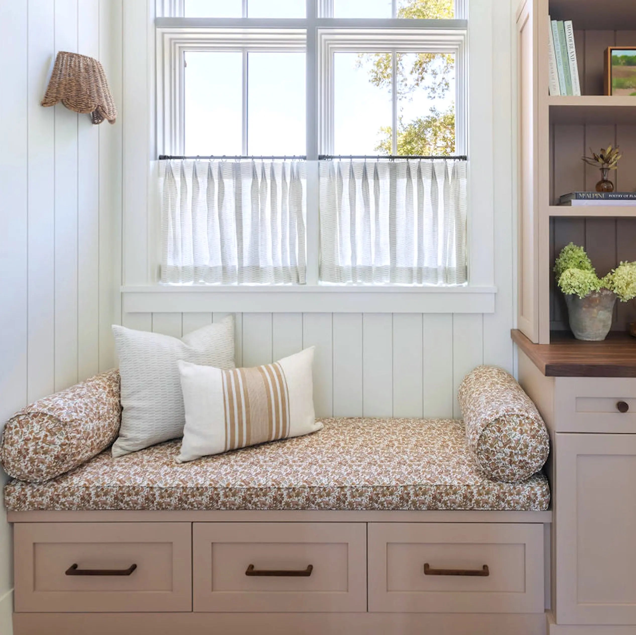 Eden Autumn fabric by Emily Daws β Flora Collection, available by the yard for drapery and upholstery