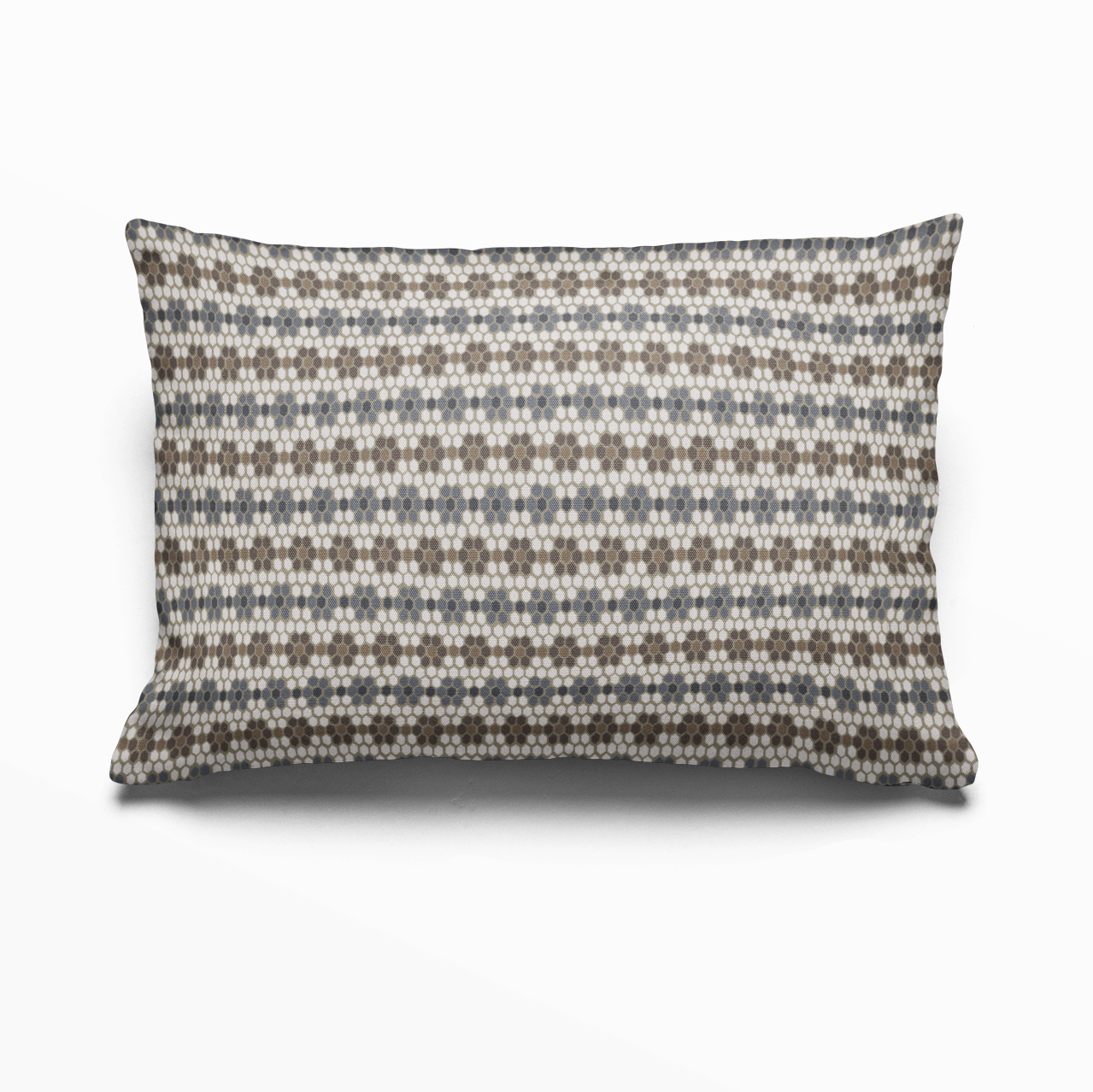 Single Emily Daws throw pillow in small-batch fabric, designed for luxury interiors.
