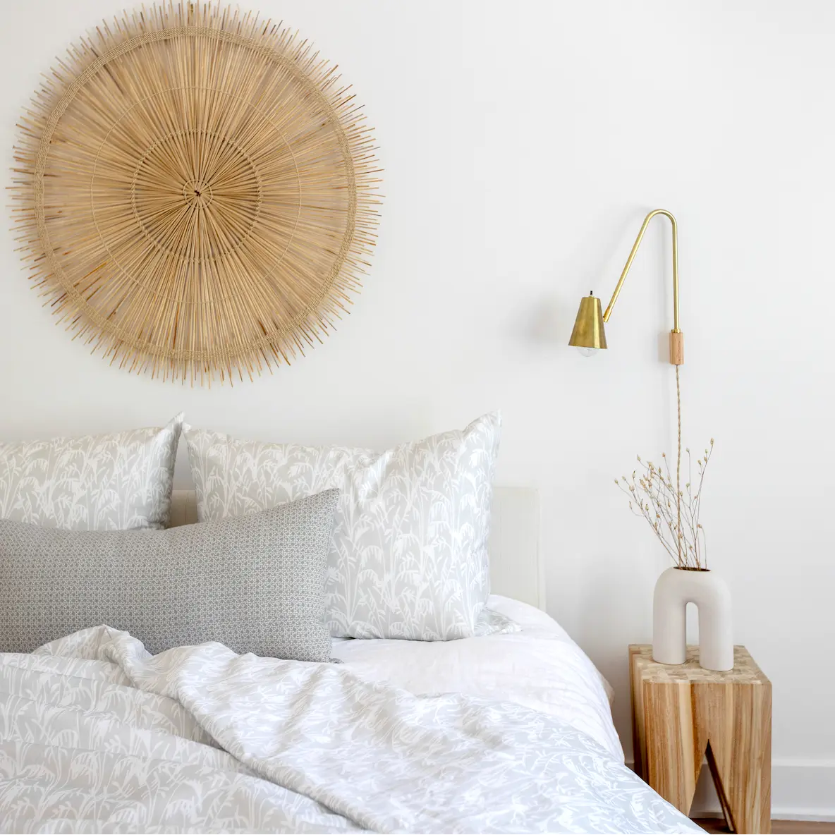 Carolina Rice Chambray fabric by Emily Daws — Charleston Collection, available by the yard for drapery and upholstery