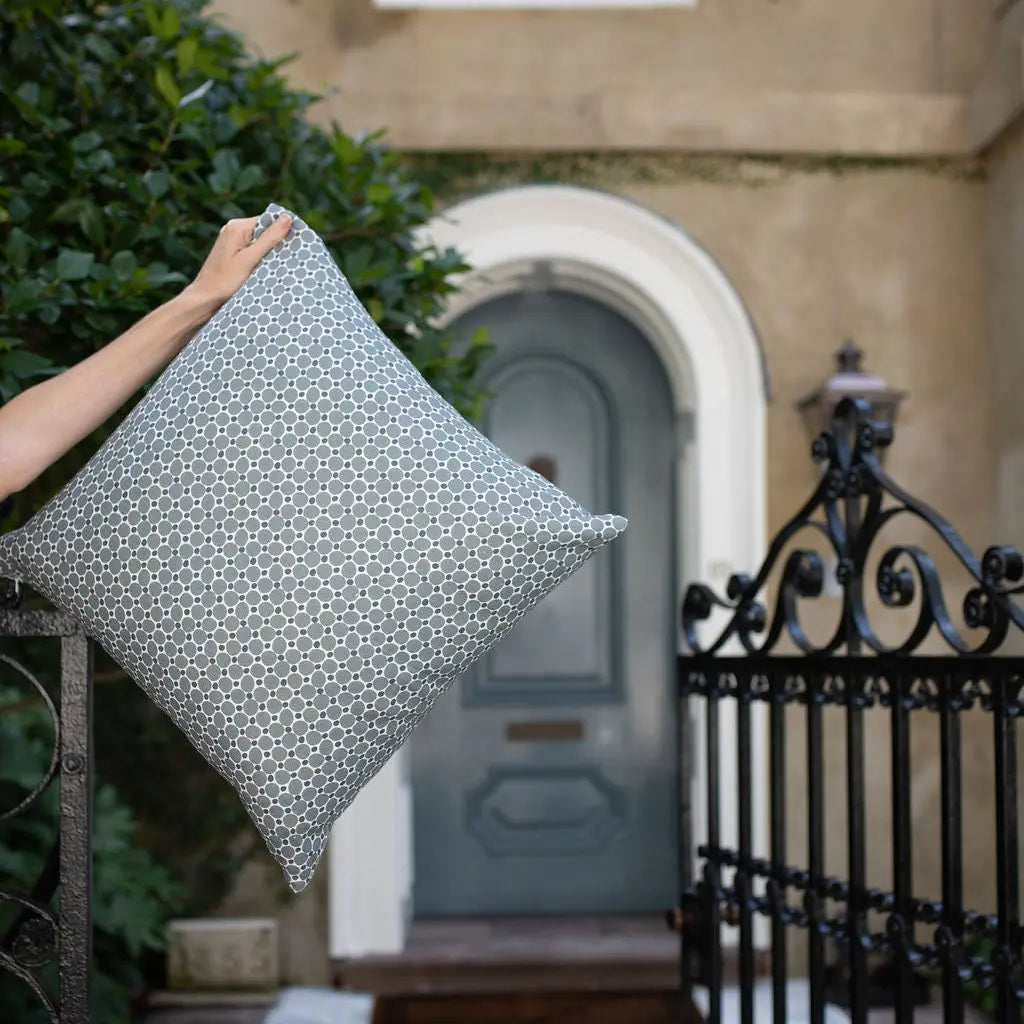 Cobblestone Gem fabric by Emily Daws — Charleston Collection, available by the yard for drapery and upholstery