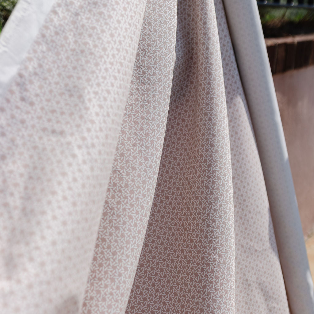 Luxury Belgian linen fabric by Emily Daws, crafted for interior designers seeking refined, Southern-inspired interiors.