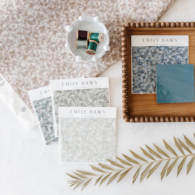 Emily Daws woven fabric crafted in small batches, designed for luxury interiors and bespoke trade projects.