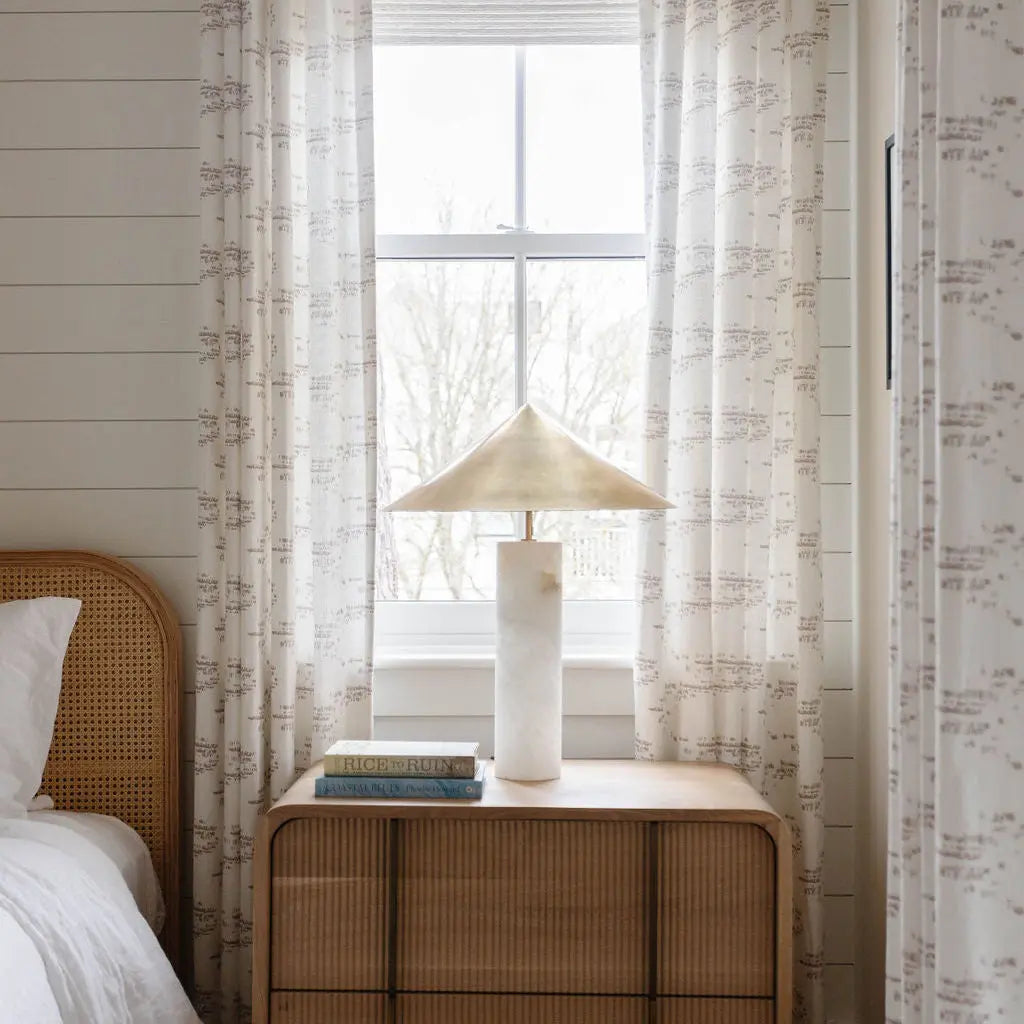 Salt Marsh Mauve fabric by Emily Daws — Waterways Collection, available by the yard for drapery and upholstery