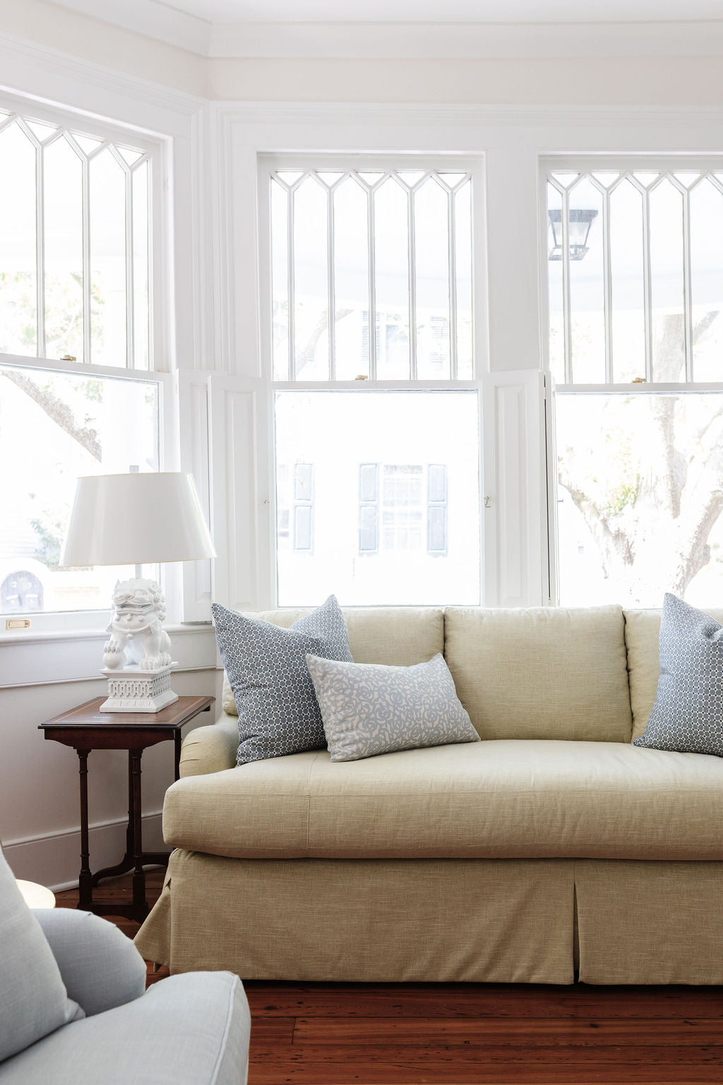 Gardenia Pillow in Marina
