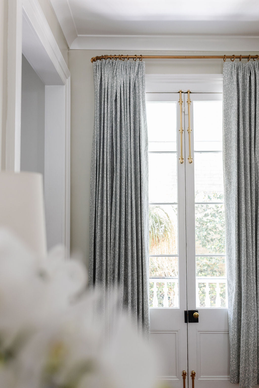 Estuary Fabric in Heron
