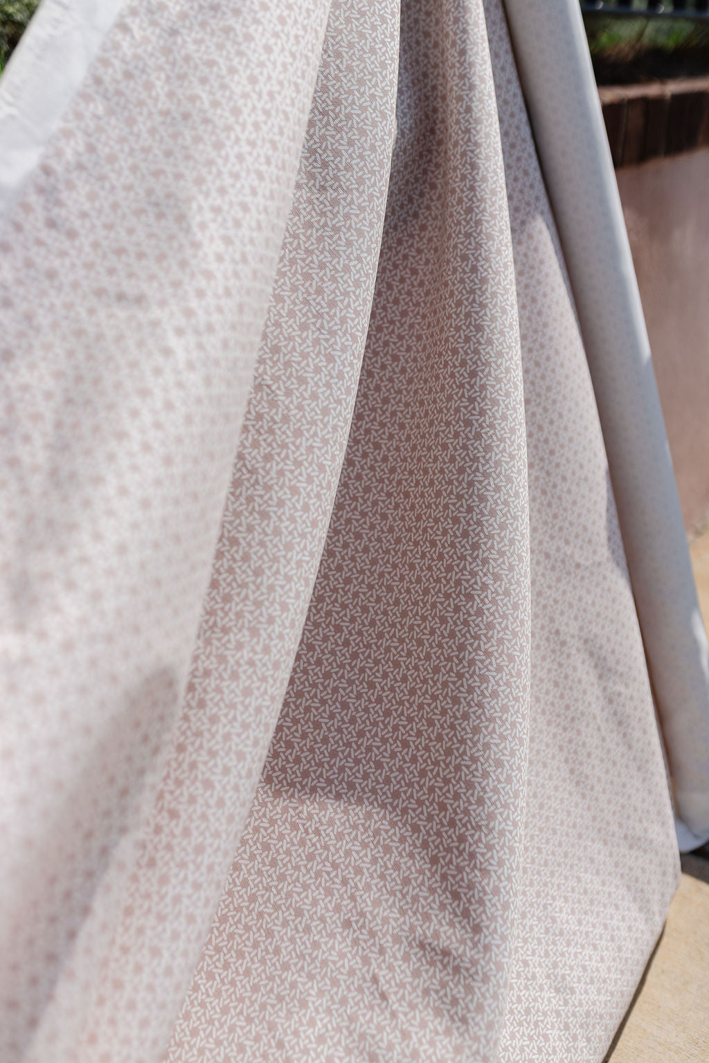 Carolina Rice Fabric in Blush