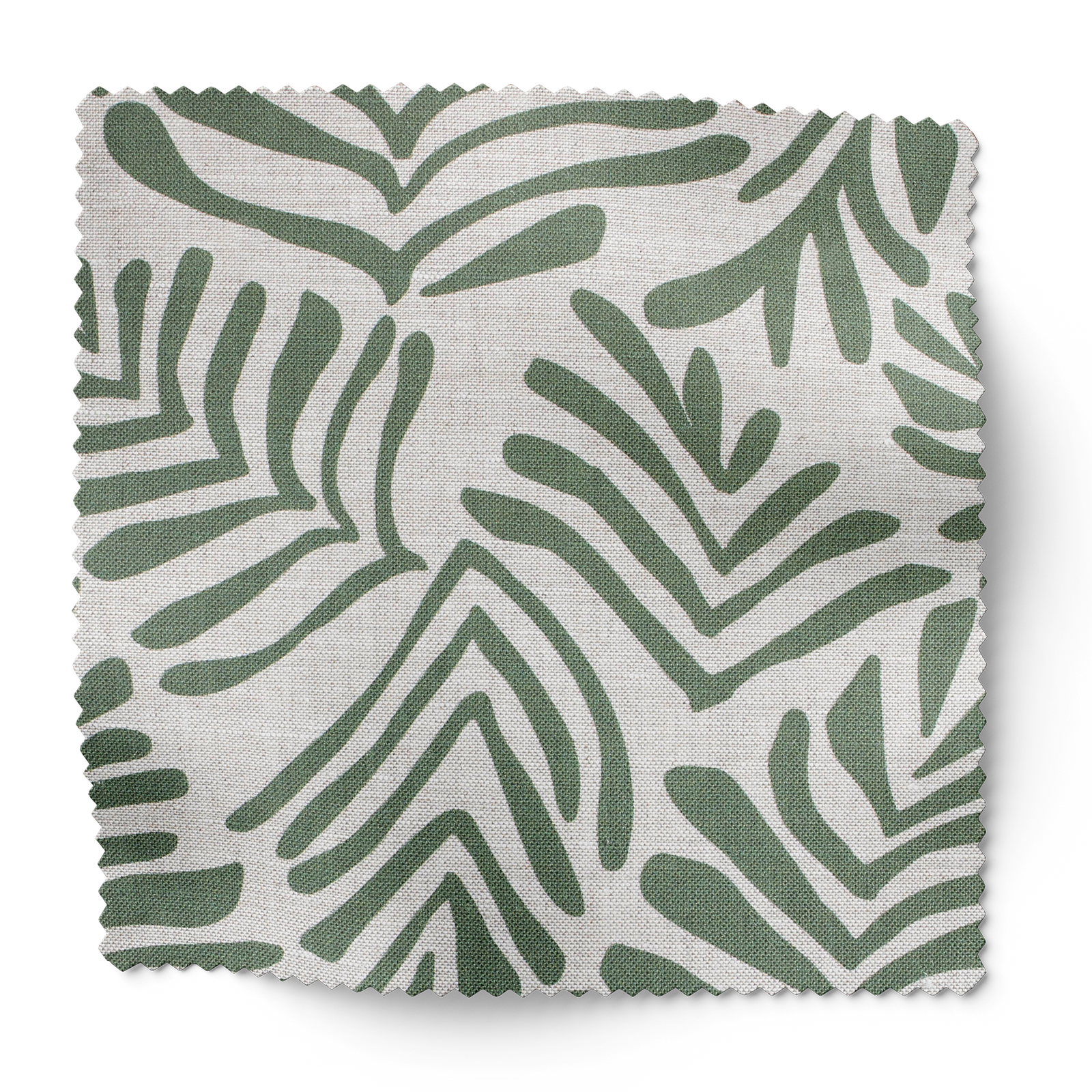 Frond fabric in Alpine by Emily Daws β floral swatch ideal for drapery or upholstery in mountain homes