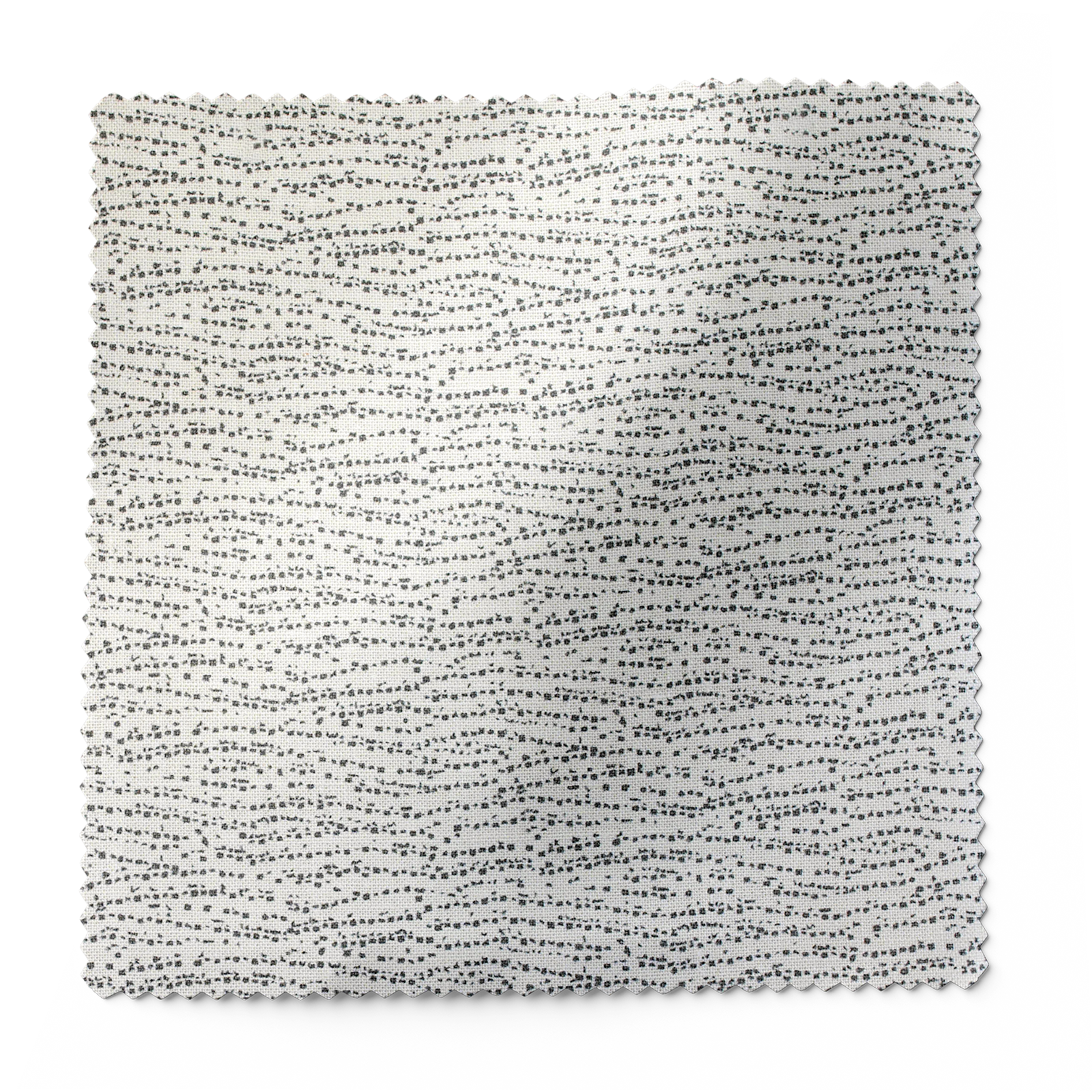 Harbor fabric in Ash by Emily Daws – swatch view showing pattern and color for coastal interiors – Waterways fabric collection; Charleston luxury fabric by the yard for interiors and coastal homes