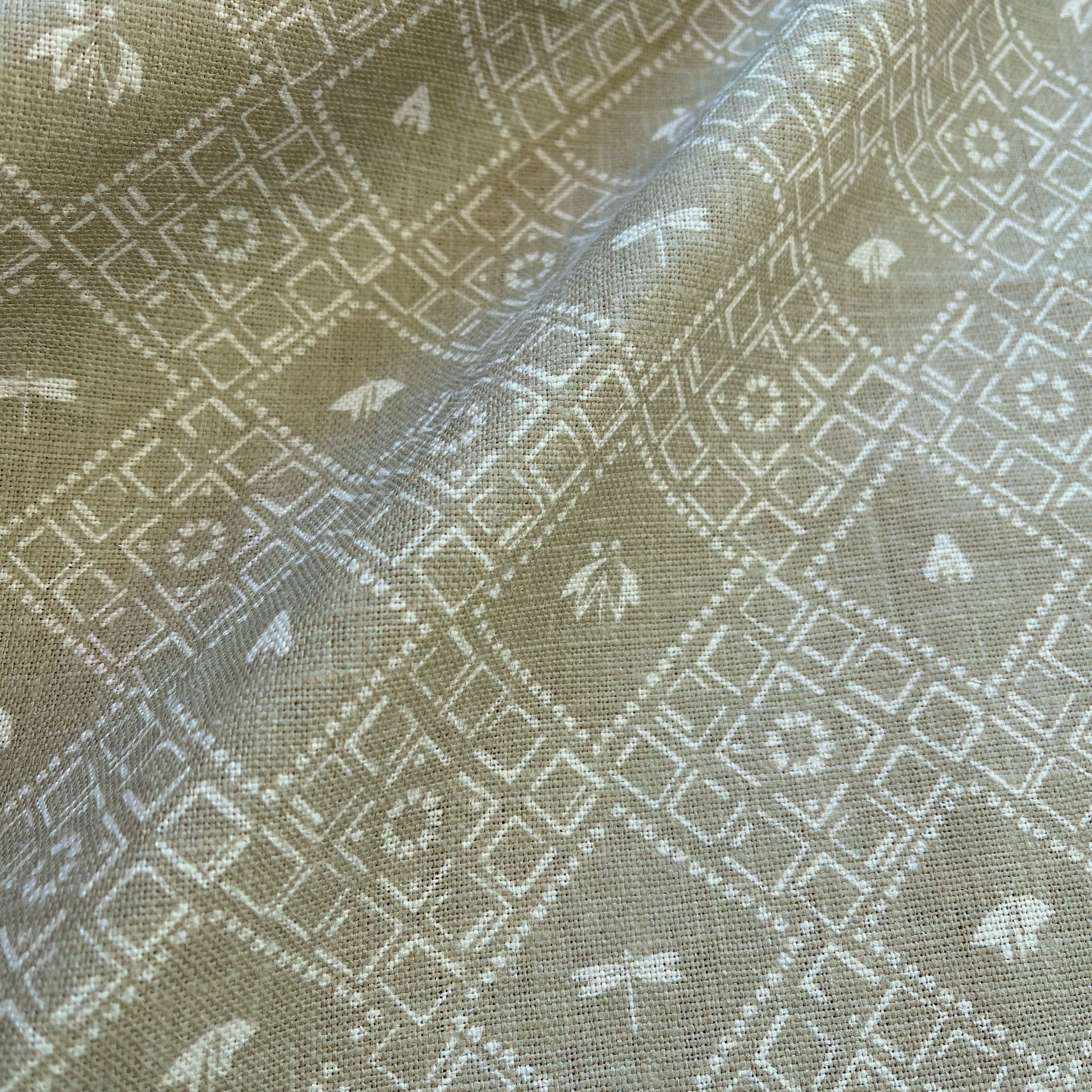 Americana Fabric in Edamame