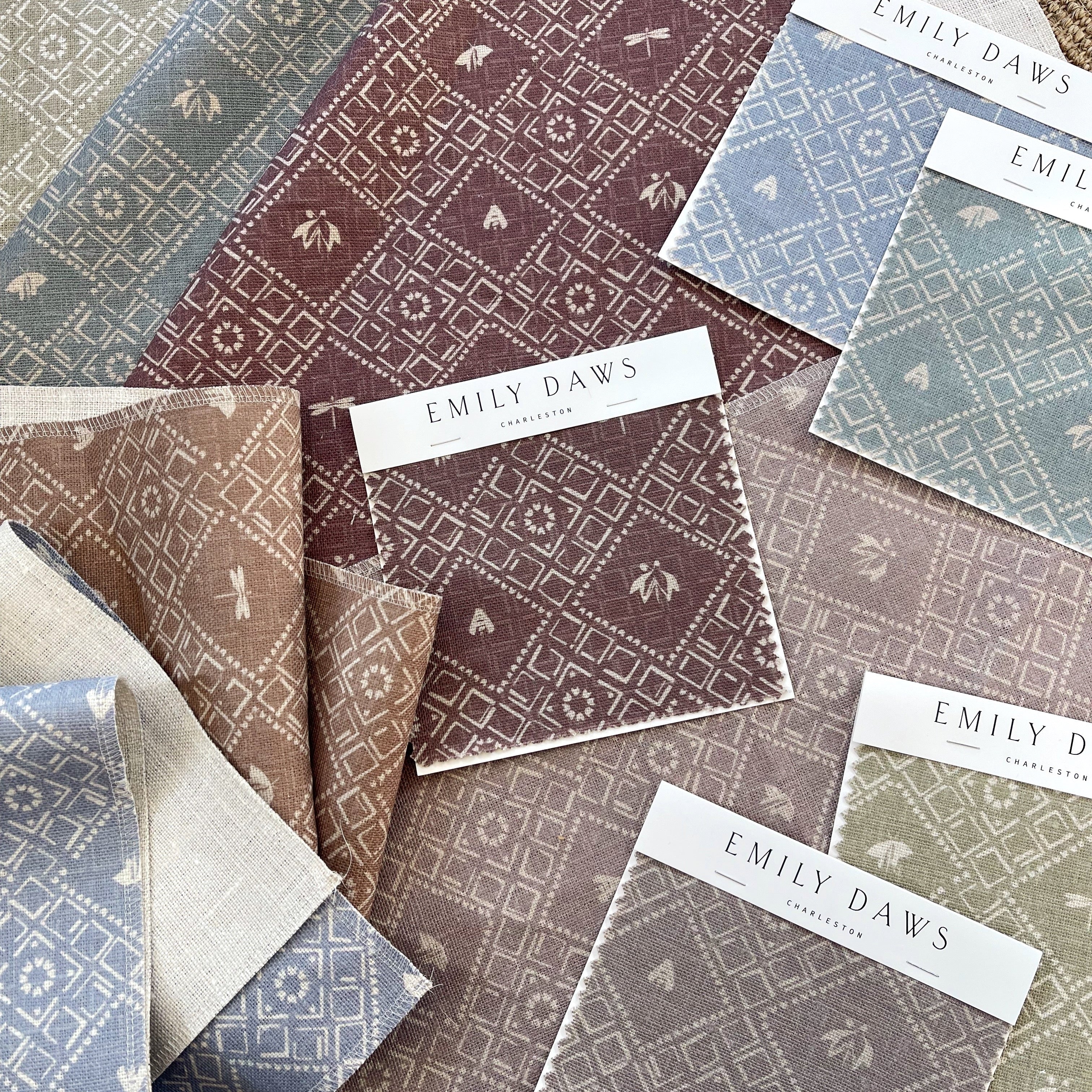 Americana Fabric in Orchid