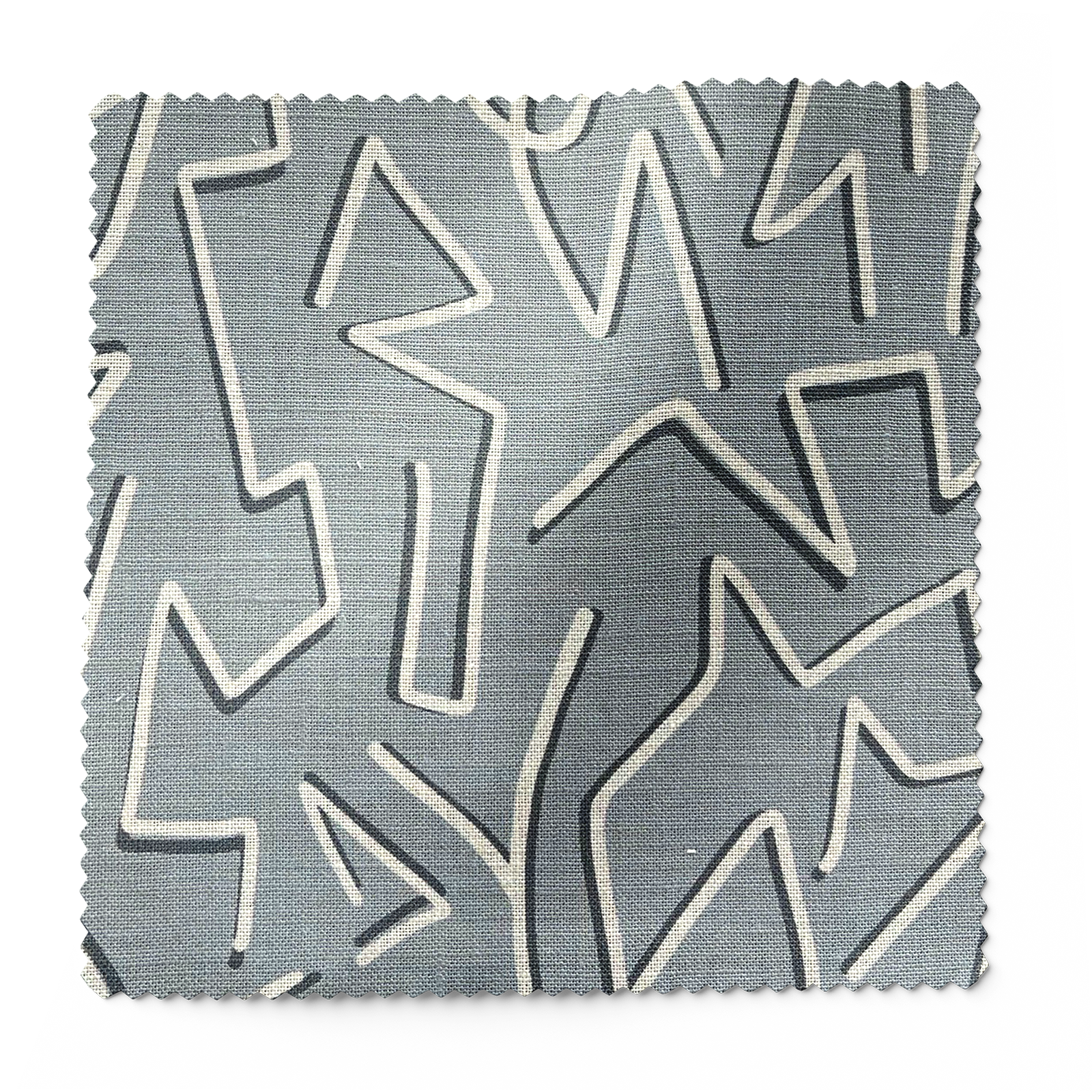 Jekyll fabric in Ocean by Emily Daws β swatch view of coastal fabric by the yard in luxury linen β Sea Island fabric collection; luxury coastal fabric by the yard for interiors