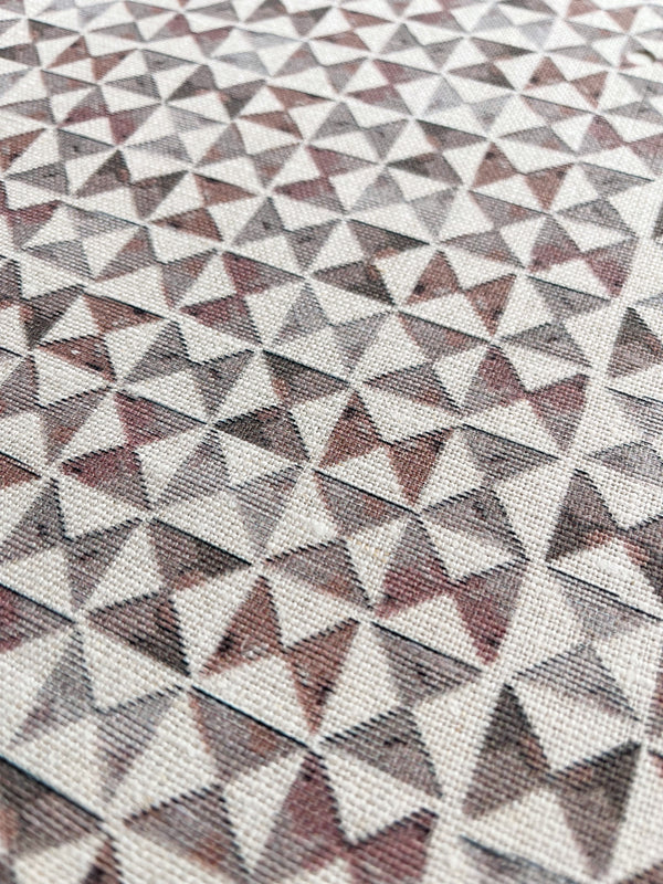 Kaleidoscope Fabric in Cranberry