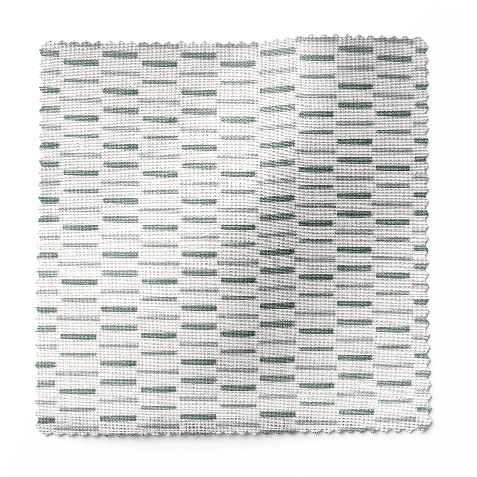 Sweetgrass fabric in Fern by Emily Daws – swatch view showing pattern and color details – Charleston fabric by the yard for interiors