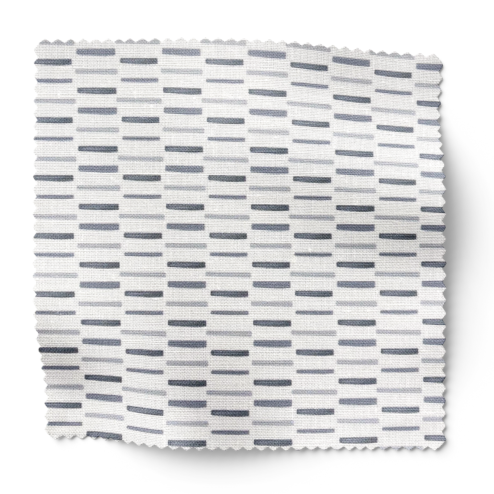 Sweetgrass fabric in Slate by Emily Daws – swatch view showing pattern and color details – Charleston fabric by the yard for interiors