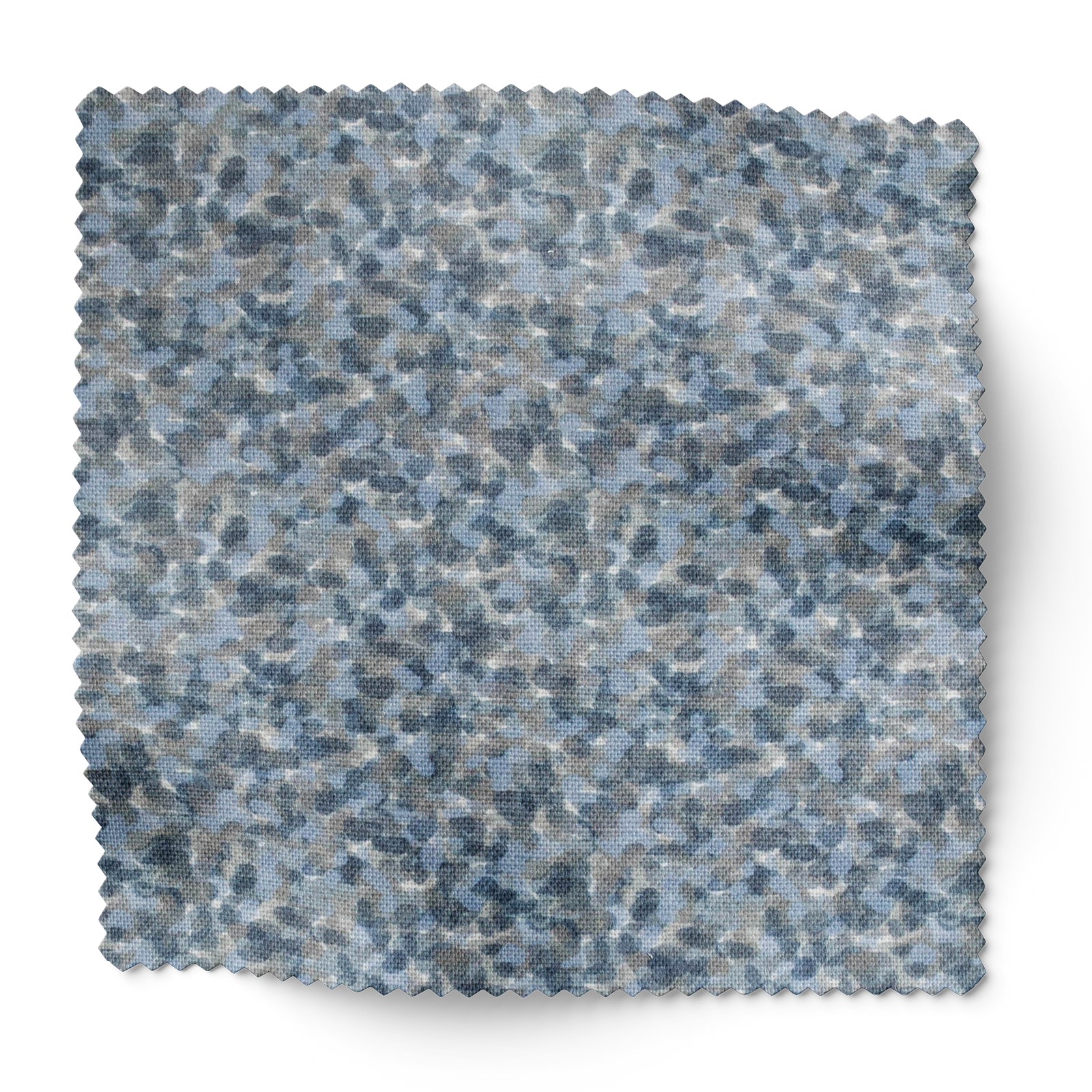 Tortoise fabric in Thistle by Emily Daws – forest-inspired swatch with dotted and organic motifs