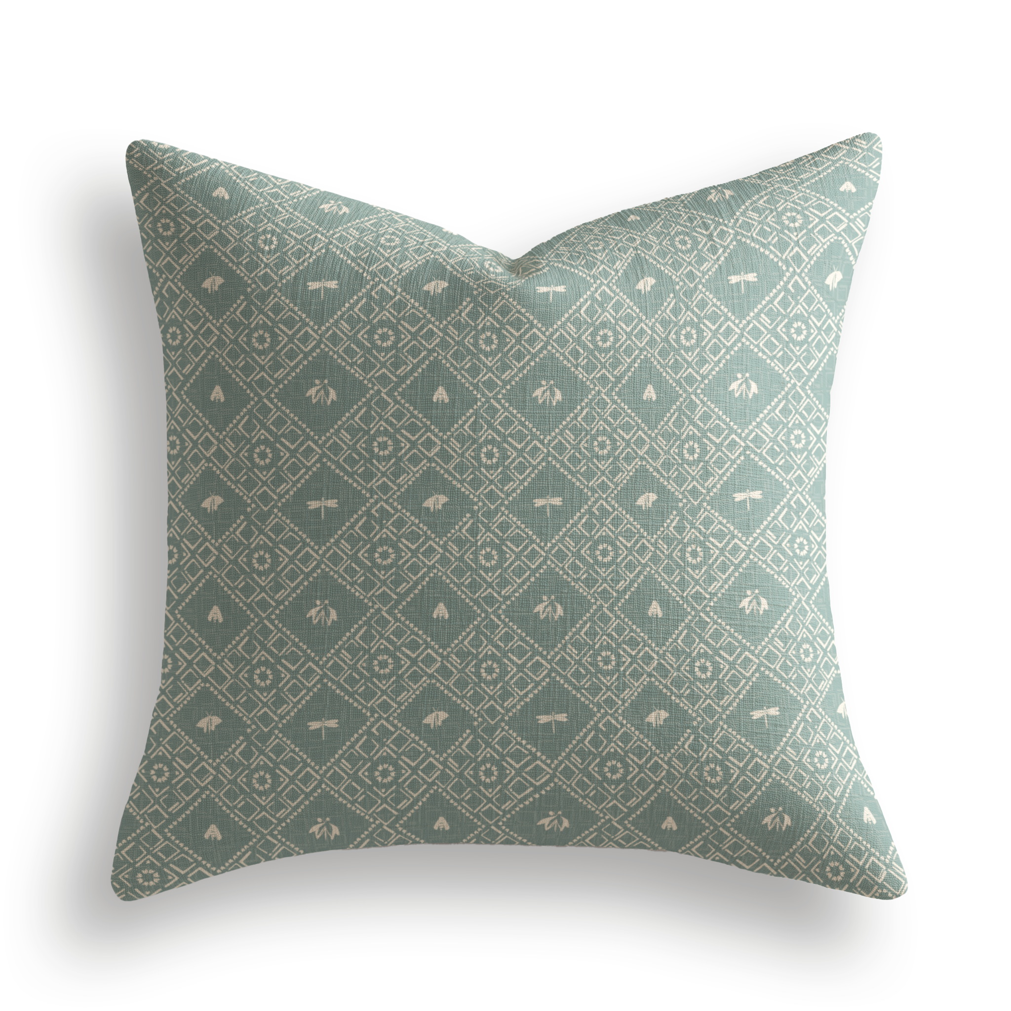 Americana Pillow in Teal