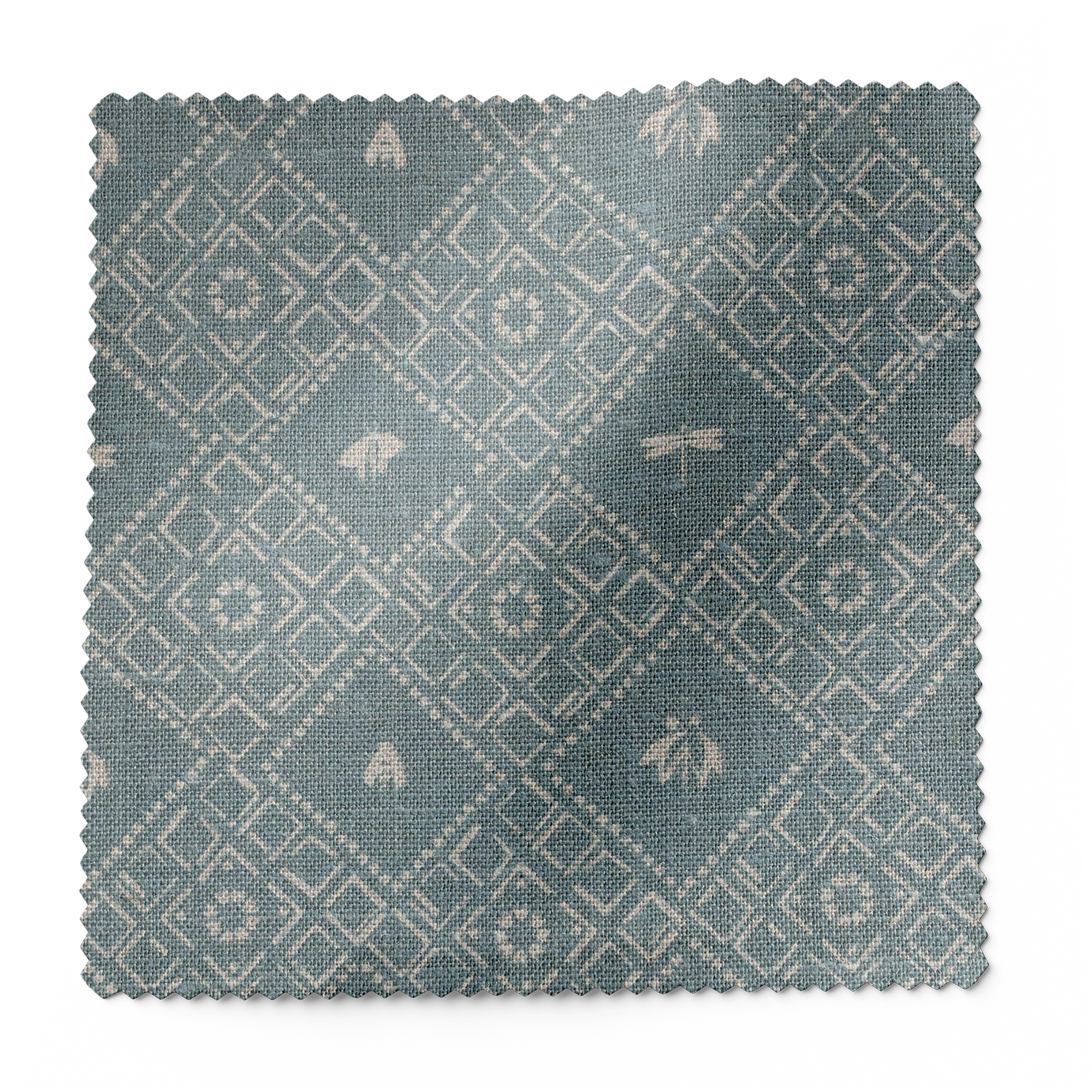 Americana Fabric in Teal