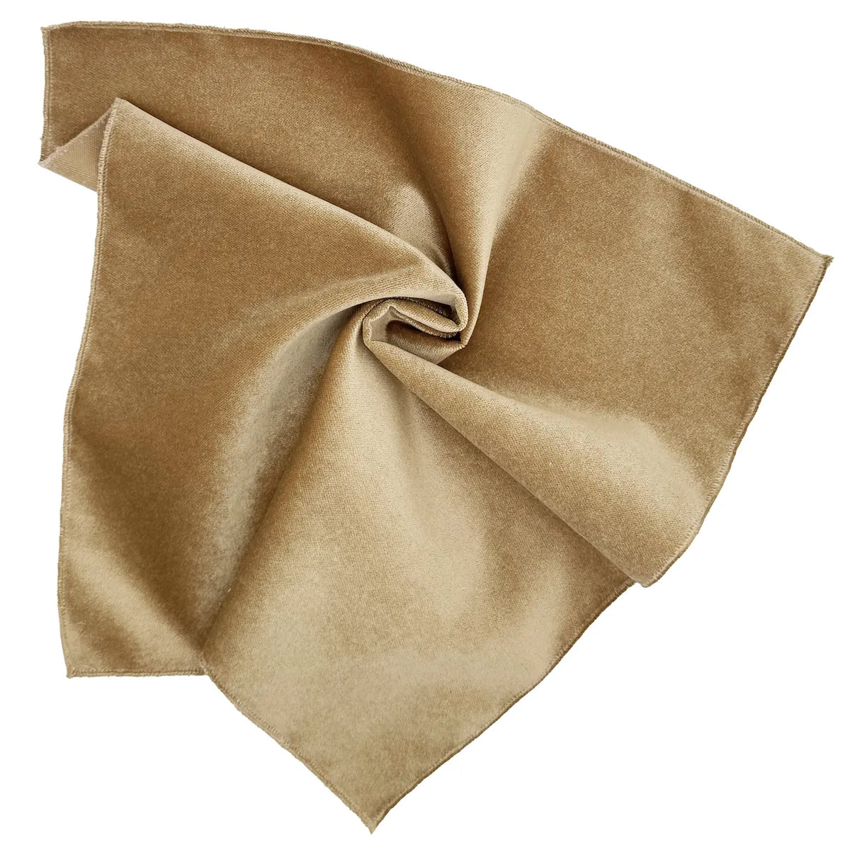 Velvet Fabric Swatch in Copper
