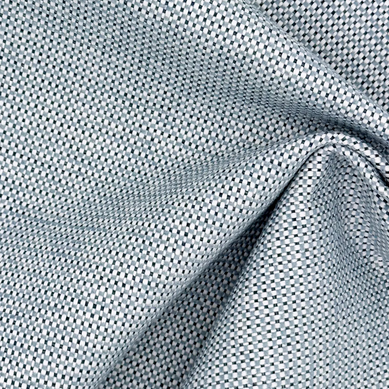 Basketweave Fabric in Mariner