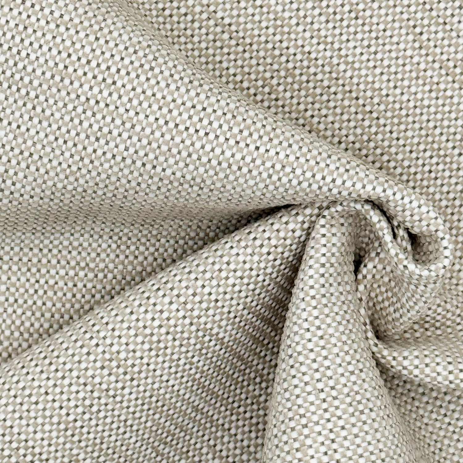 Basketweave Fabric in Oat
