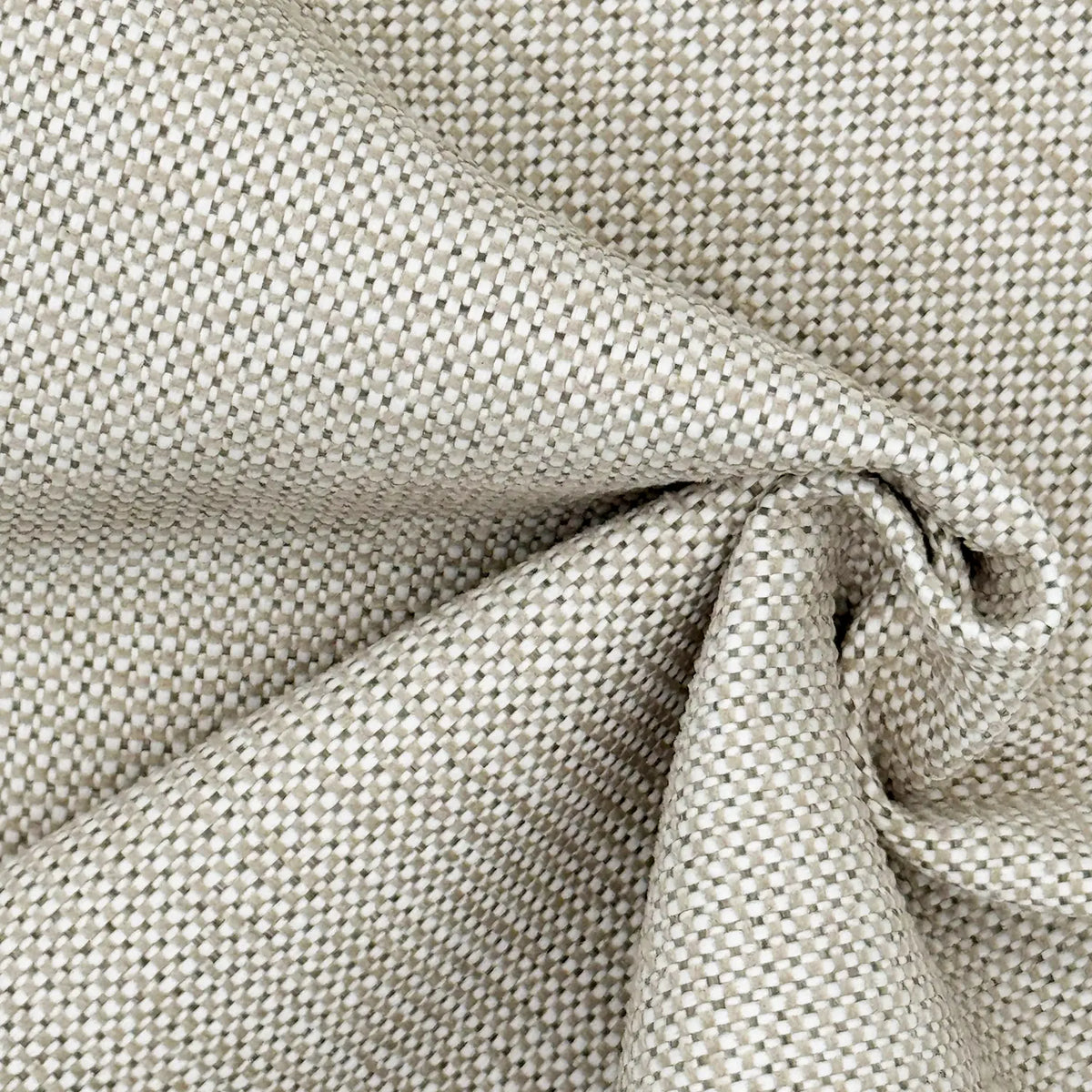 Basketweave Fabric in Oat