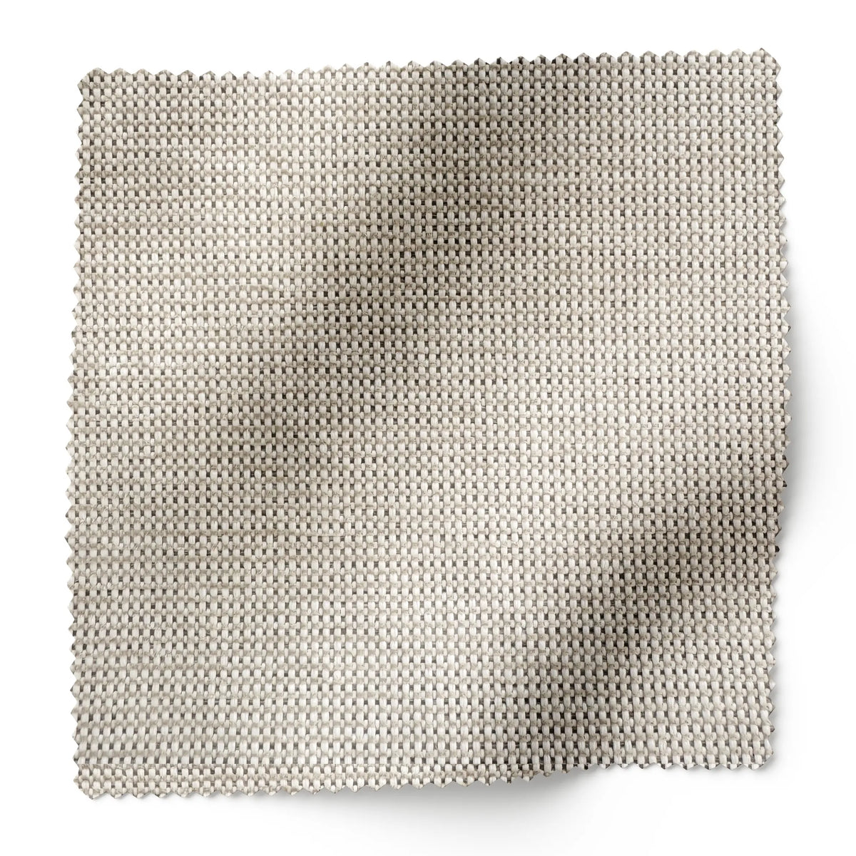 Basketweave Fabric Swatch in Oat