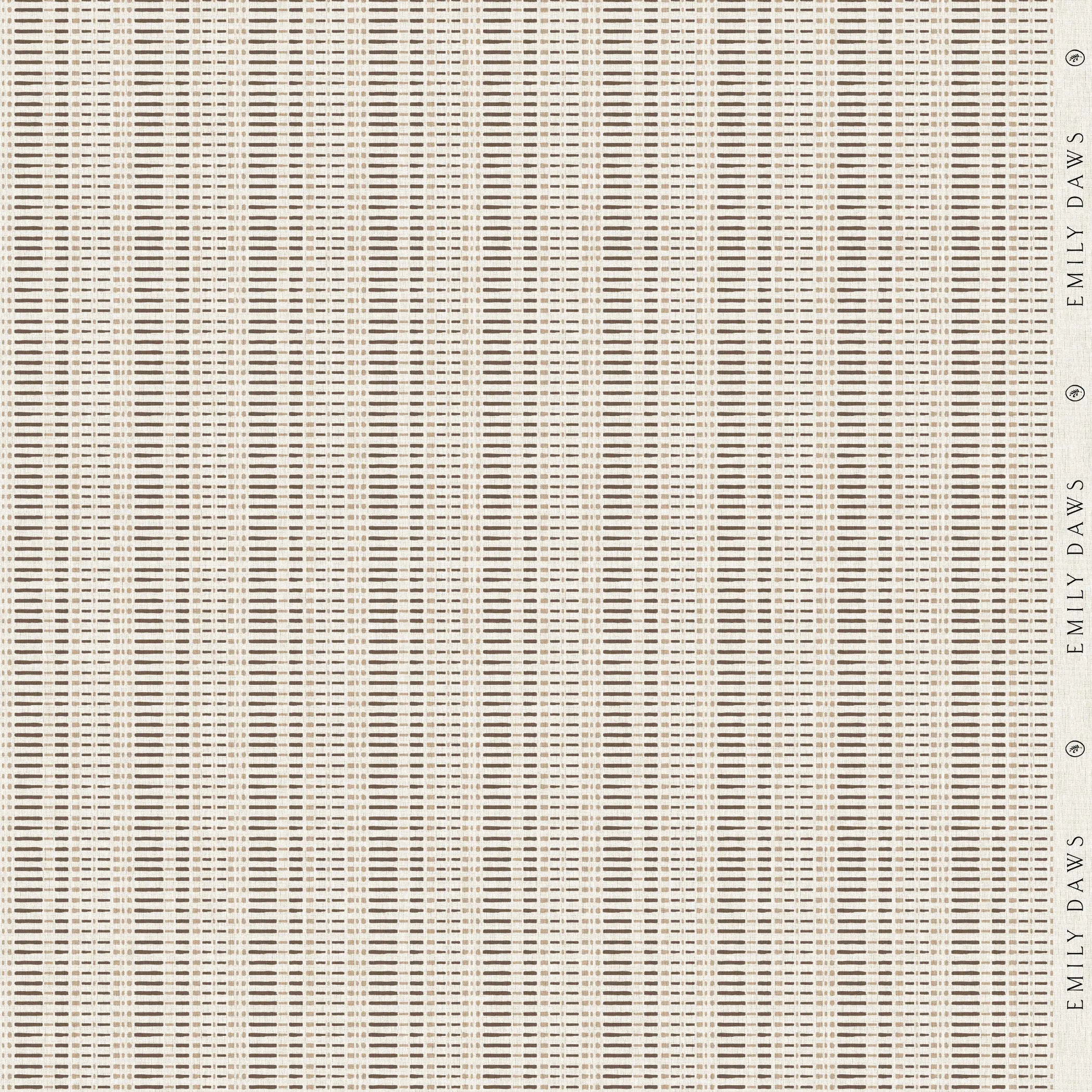 Birch Mink fabric by Emily Daws — Flora Collection, available by the yard for drapery and upholstery