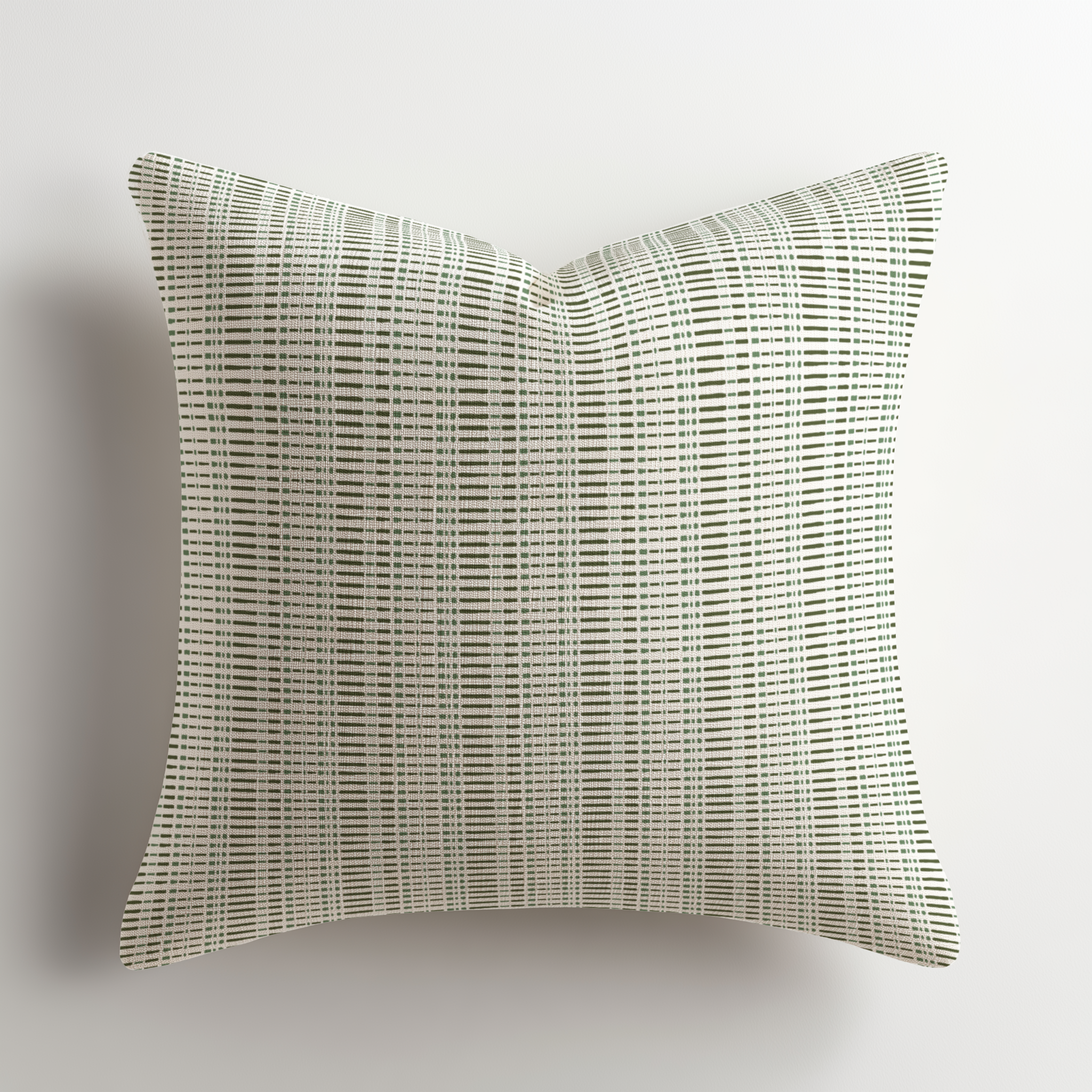 Birch Pillow in Evergreen