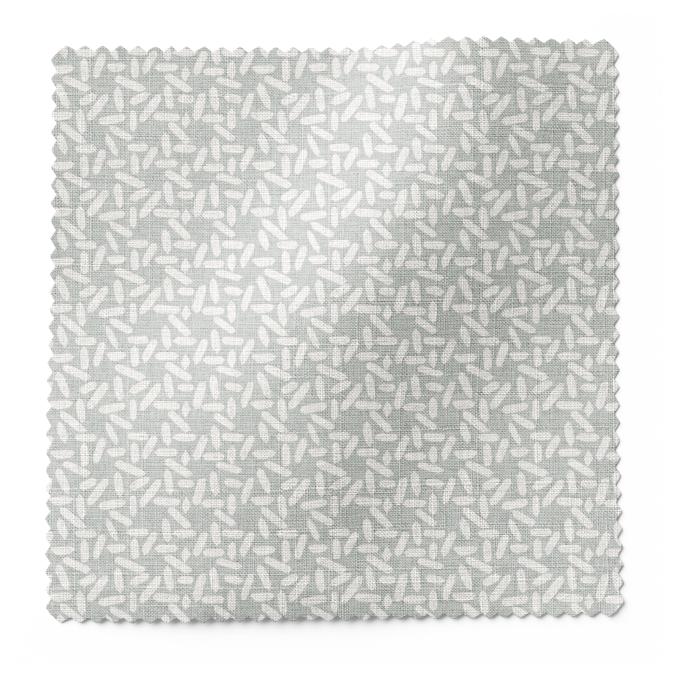 Carolina Rice fabric swatch in Pear by Emily Daws — 6x6 Belgian linen sample, Charleston Collection