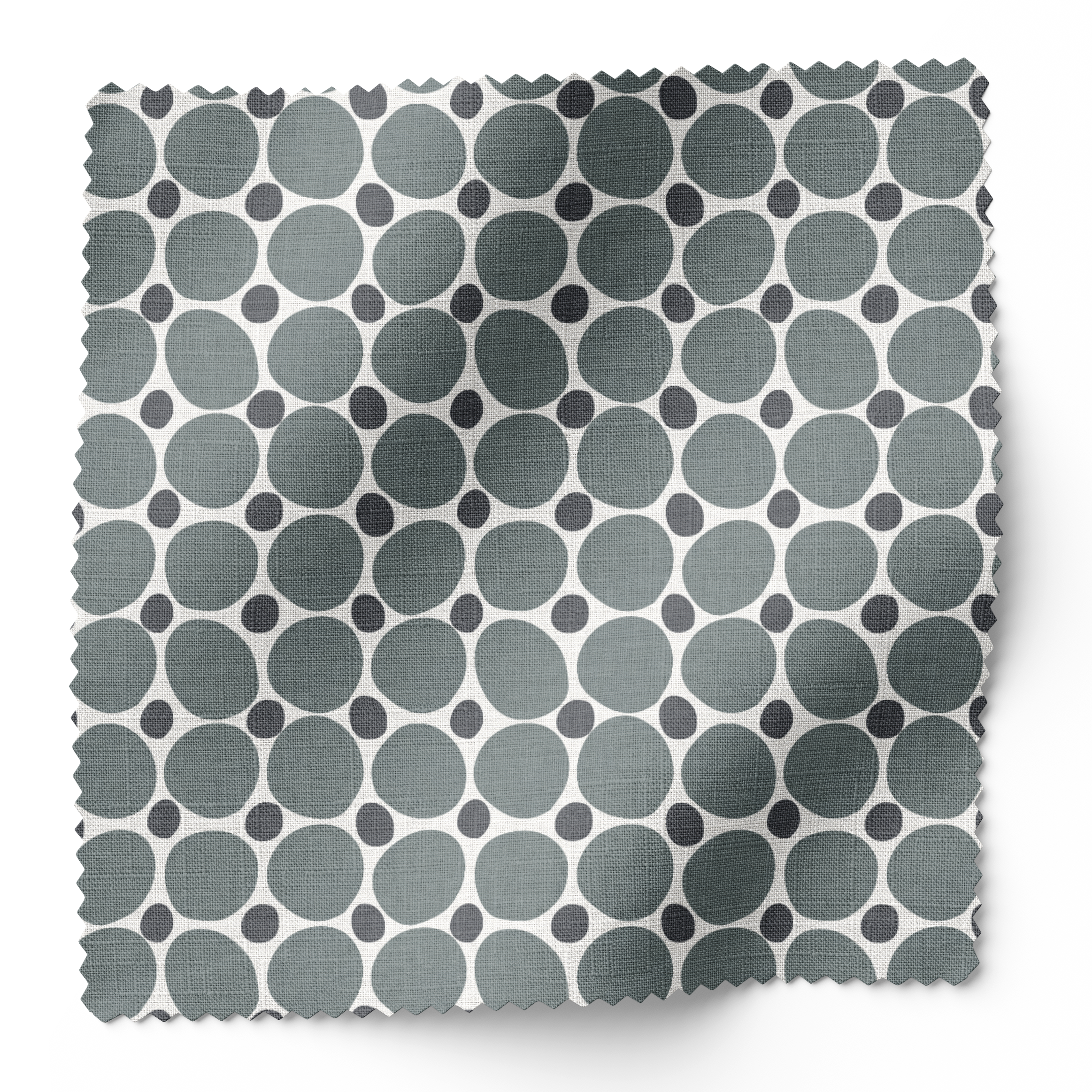 Cobblestone fabric swatch in Gem by Emily Daws β 6x6 Belgian linen sample, Charleston Collection