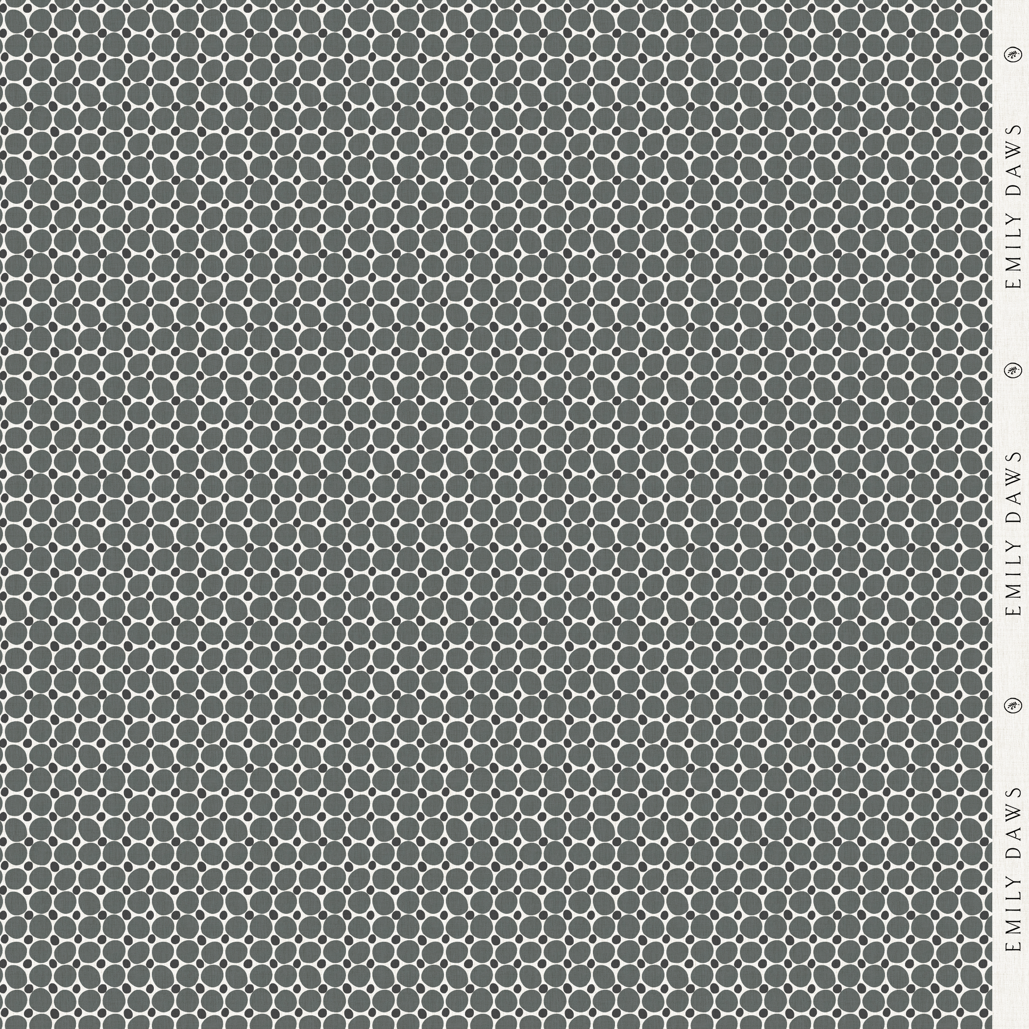 cobblestone fabric in gem by emily daws swatch view showing pattern and color details for interiors