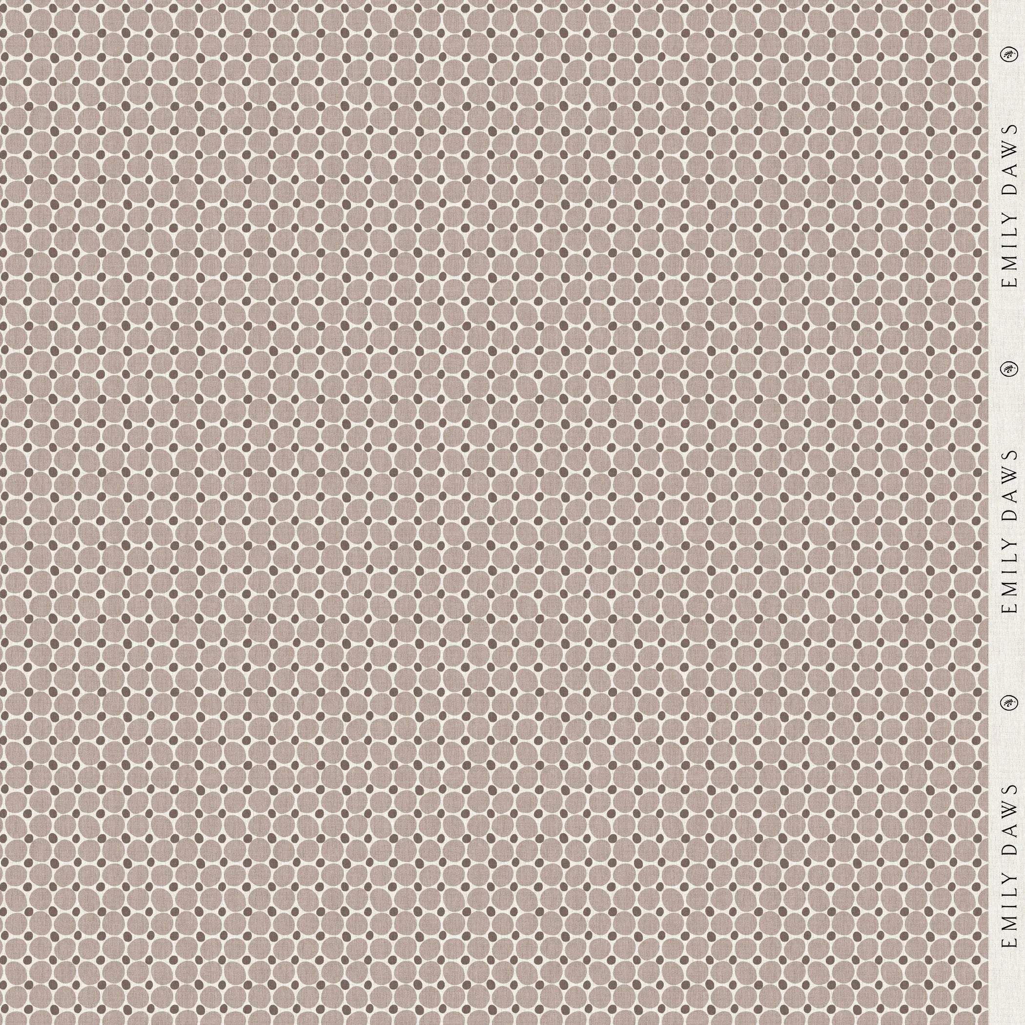 Cobblestone Terracotta fabric by Emily Daws — Charleston Collection, available by the yard for drapery and upholstery
