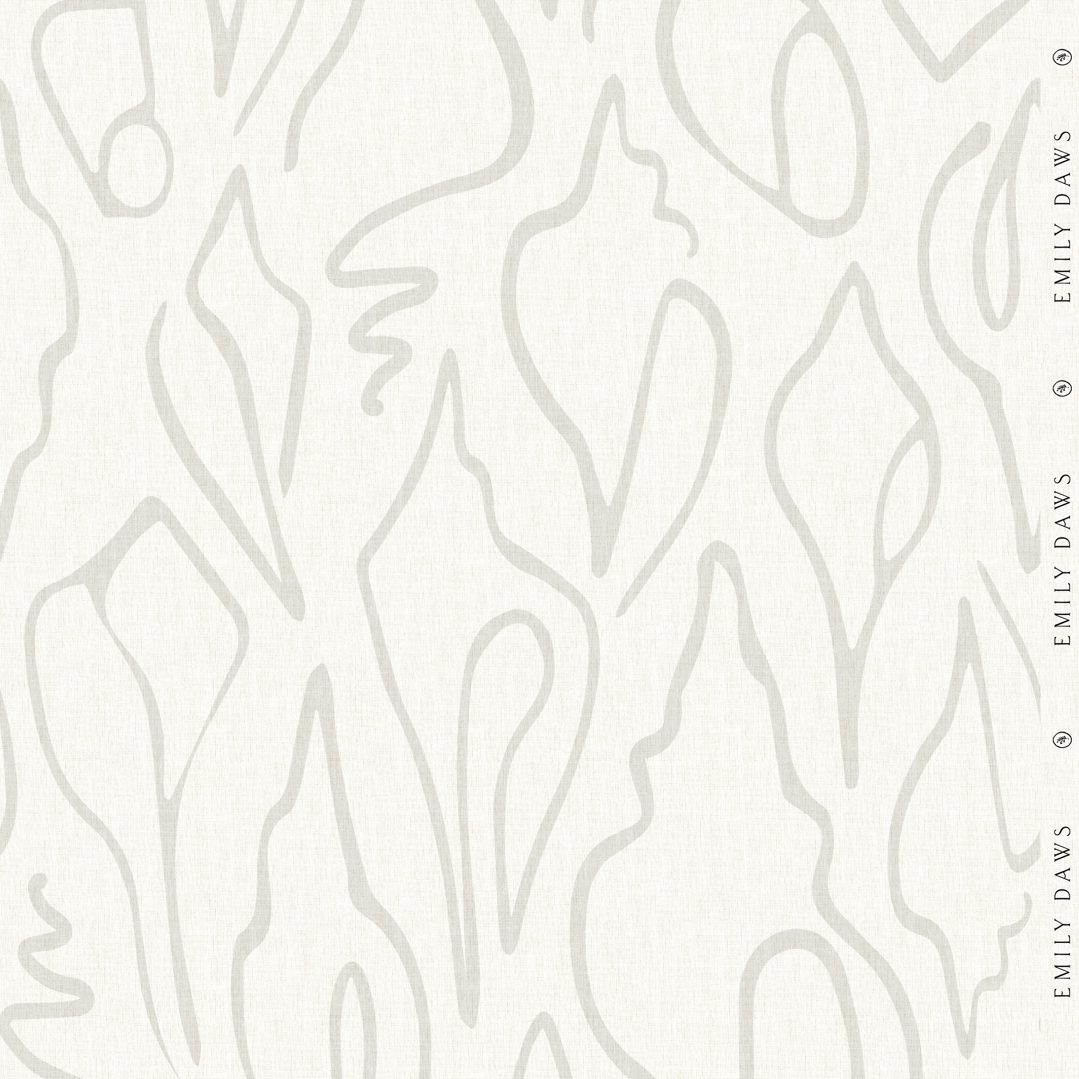 edisto fabric in fog by emily daws close-up showing natural fiber texture ideal for beach house drapery by the yard