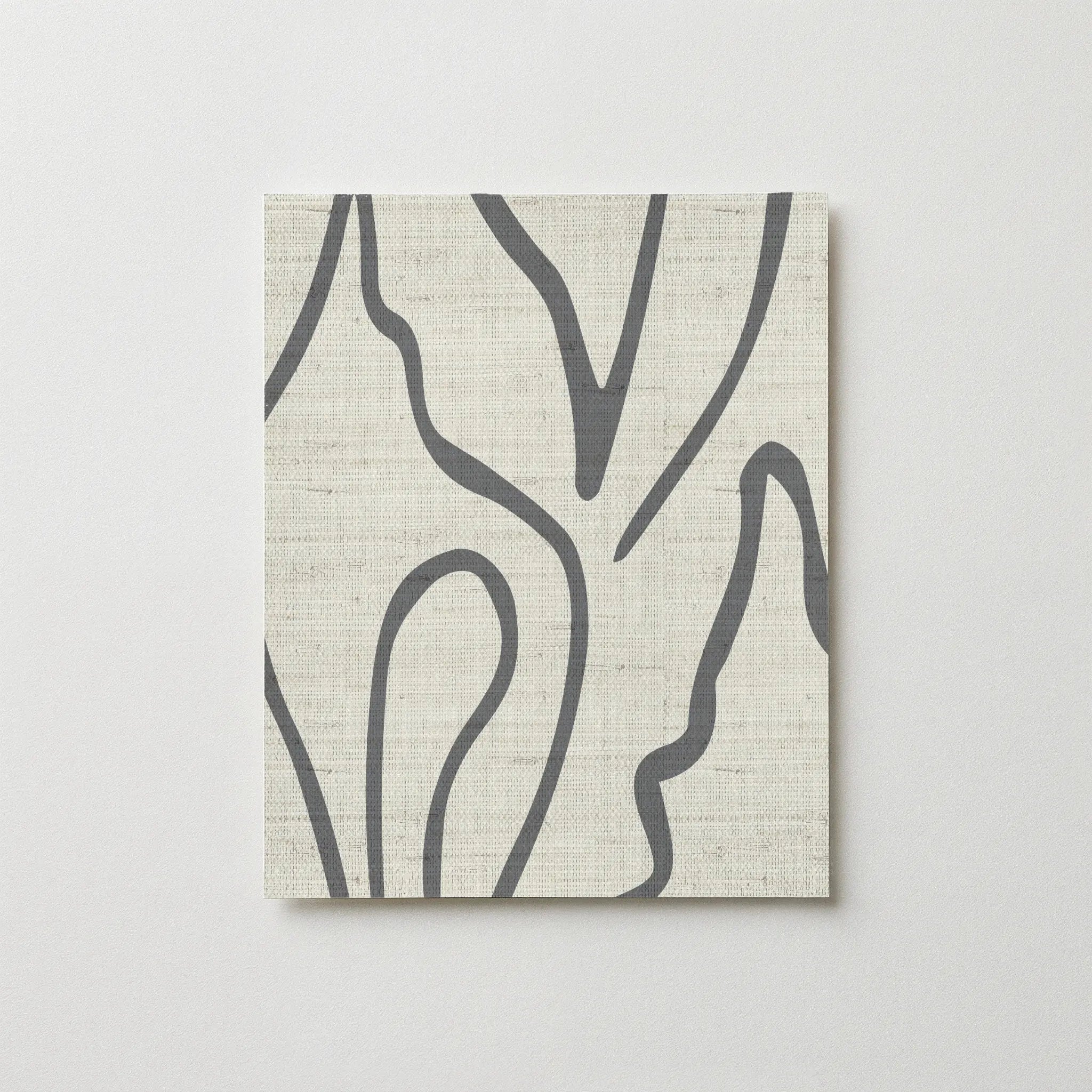 Edisto Grasscloth Swatch in High Tide
