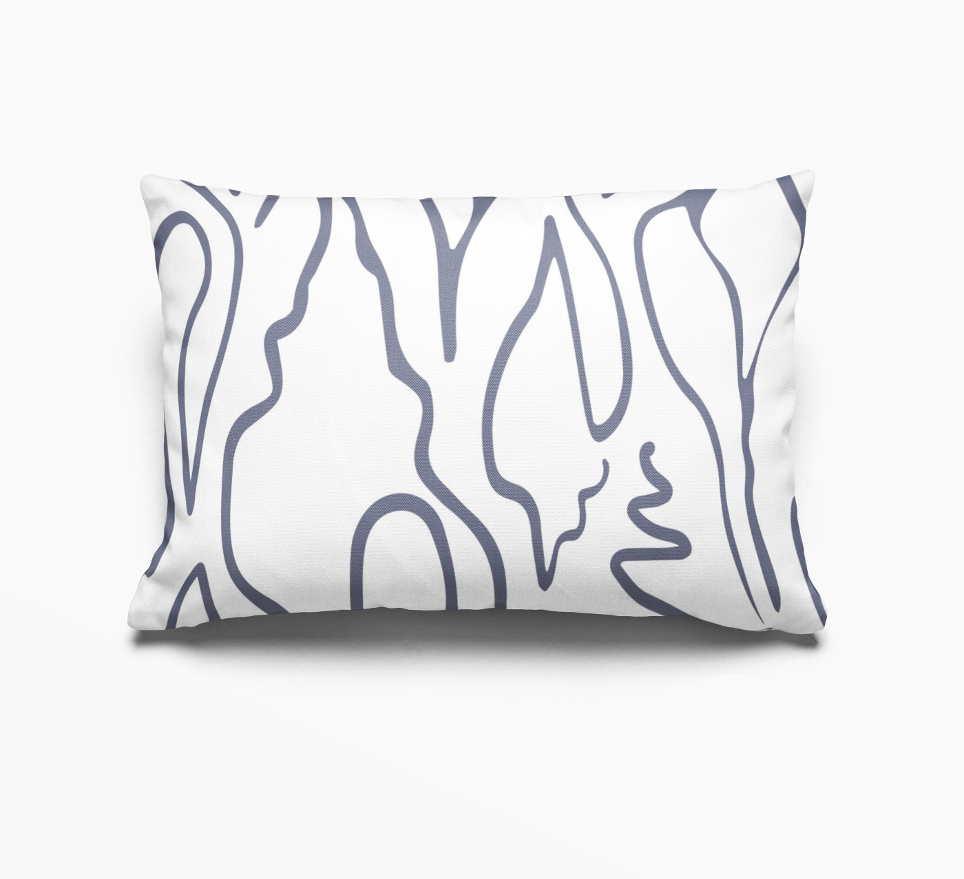 Decorative pillow by Emily Daws in small-batch Southern-inspired fabric.