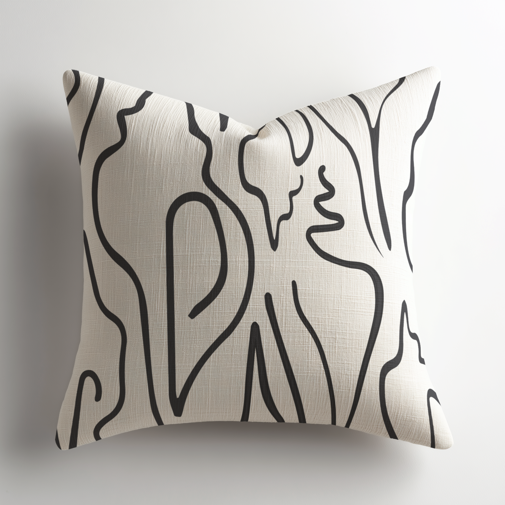 Edisto Pillow in Jet