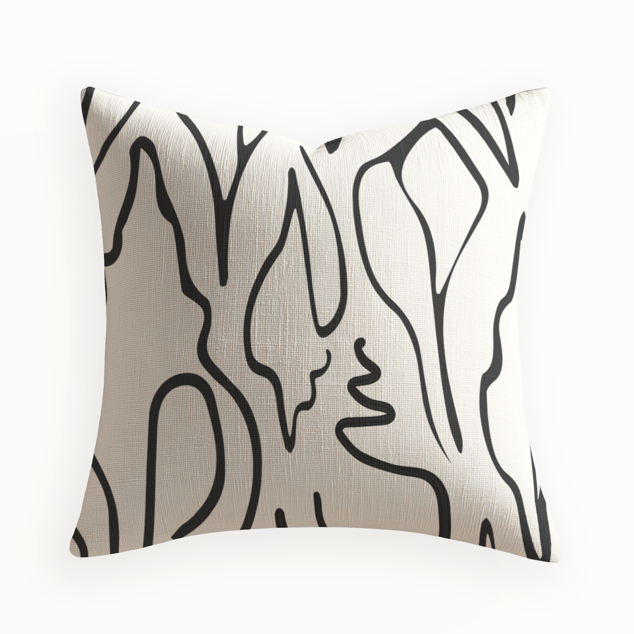 Edisto Pillow in Jet