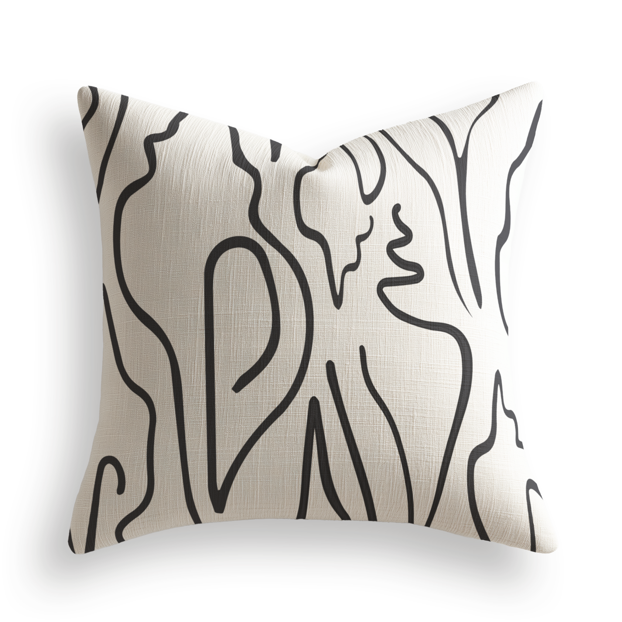 Edisto Pillow in Jet