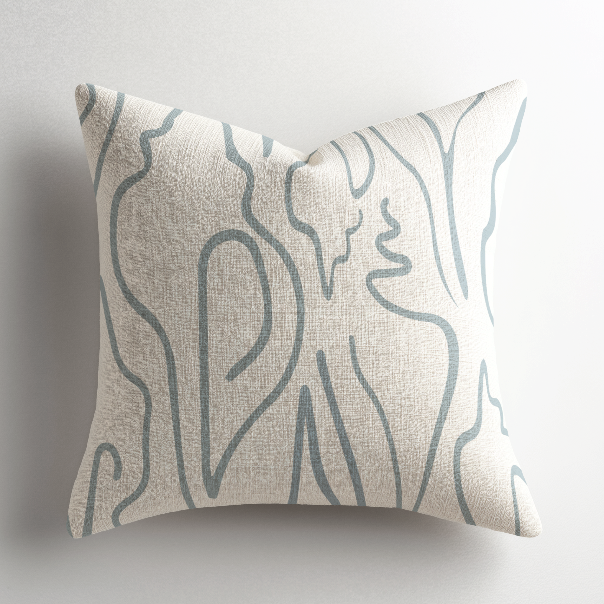 Edisto Pillow in Turquoise