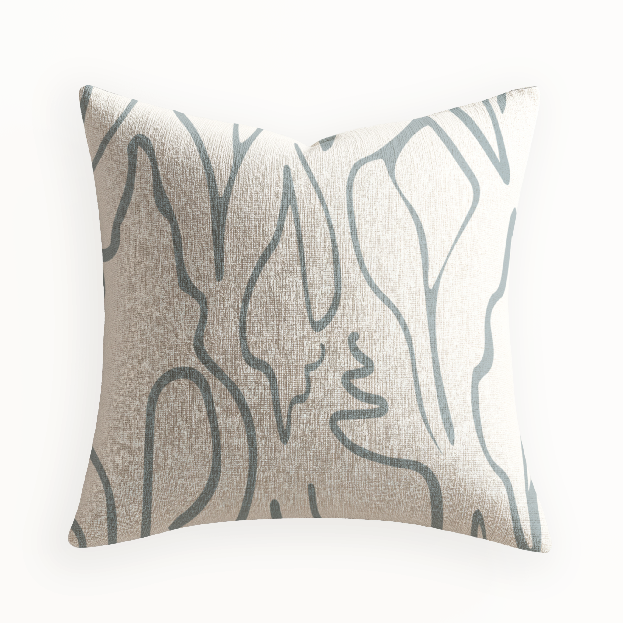 Edisto Pillow in Turquoise