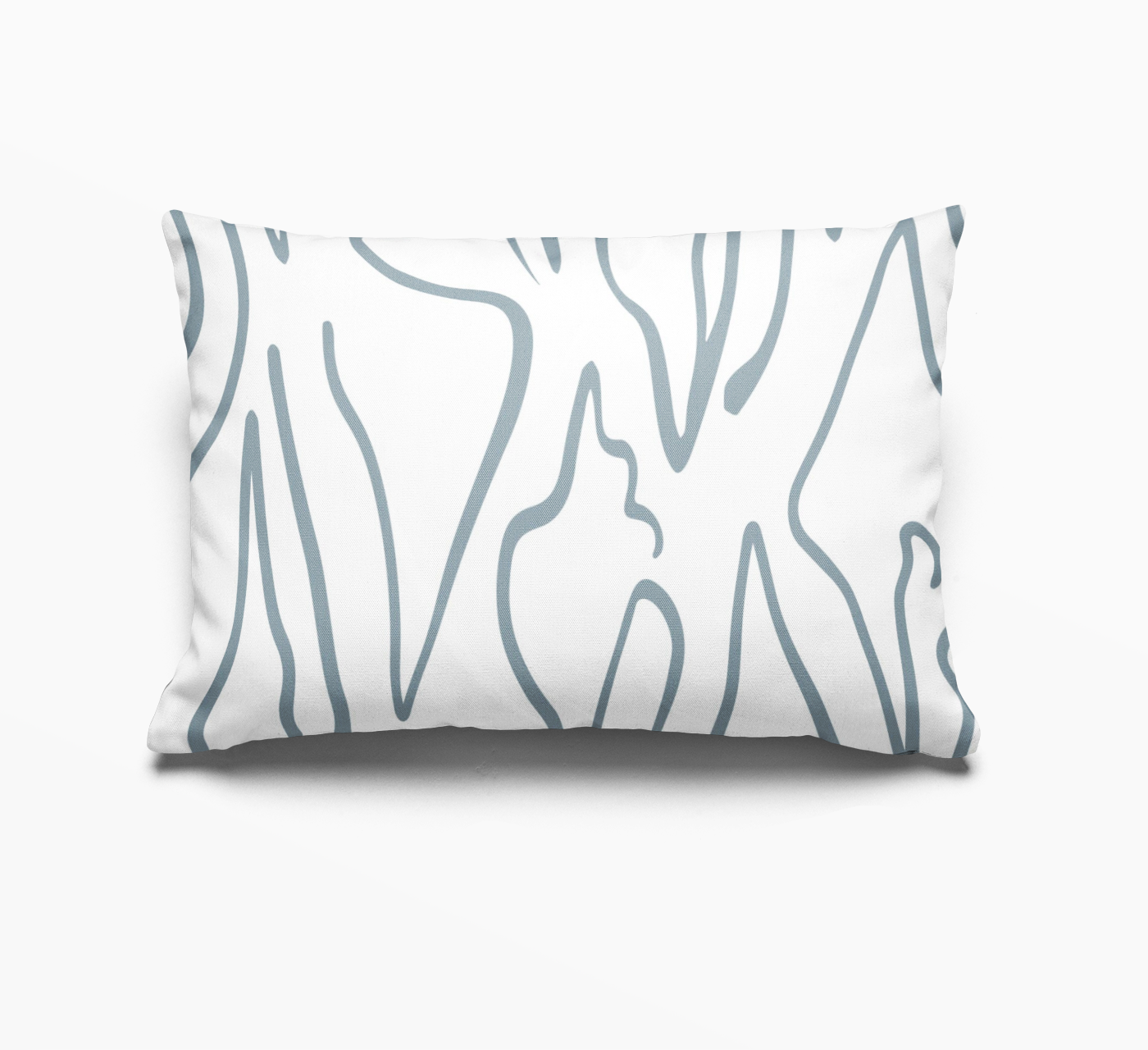 Emily Daws pillow in small-batch Belgian linen, designed for bespoke interiors.