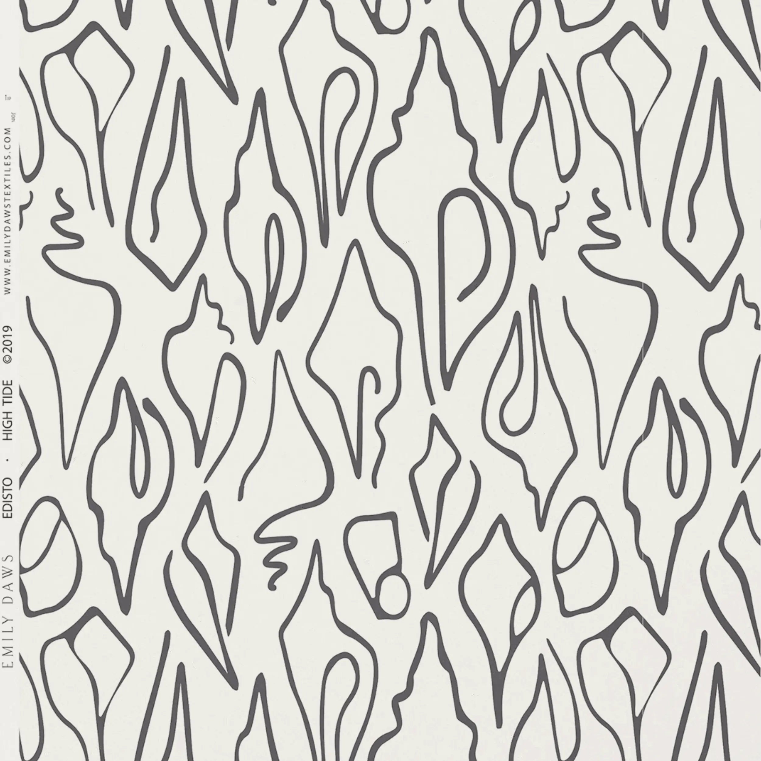 Bespoke smooth wallpaper by Emily Daws, crafted on clay-coated paper for artful, refined interior design projects.
