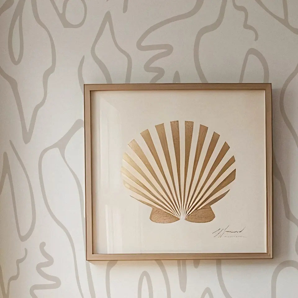 Edisto Wallpaper Swatch in Shore