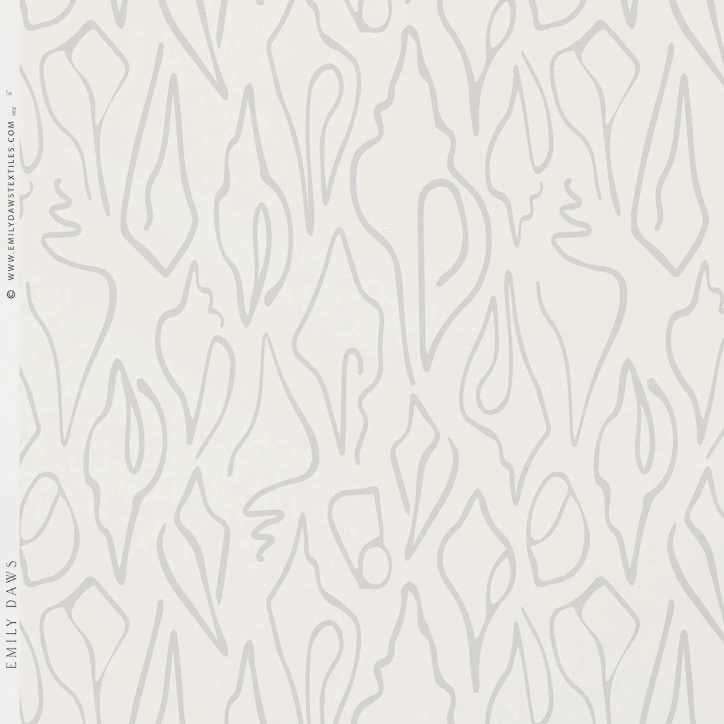 Smooth clay-coated wallpaper by Emily Daws, designed for interior designers sourcing bespoke Southern-inspired walls.