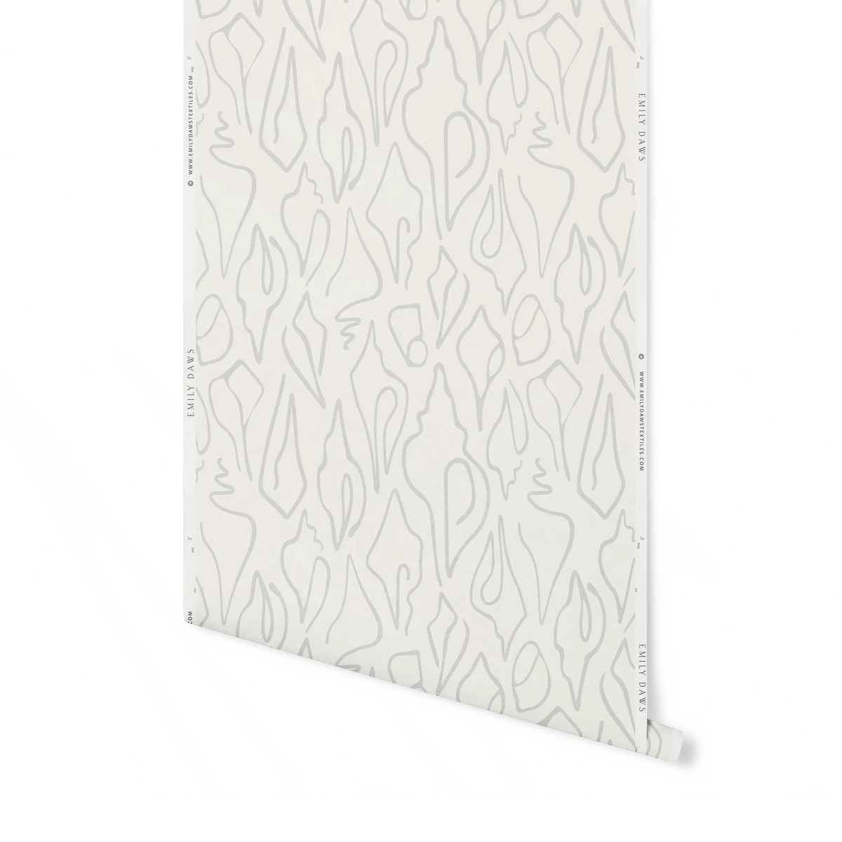 Emily Daws smooth wallpaper in small-batch production, created for designers seeking bespoke wallcovering options.