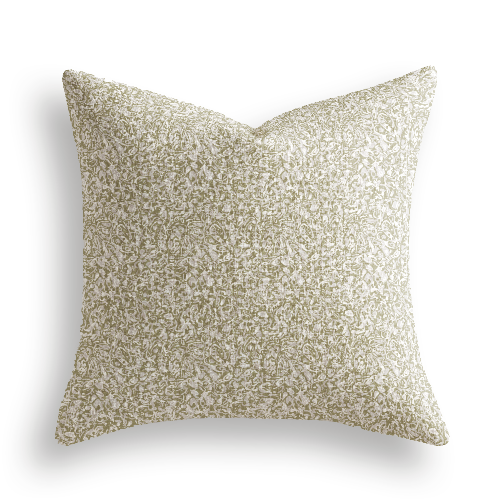 Estuary Pillow in Chartreuse