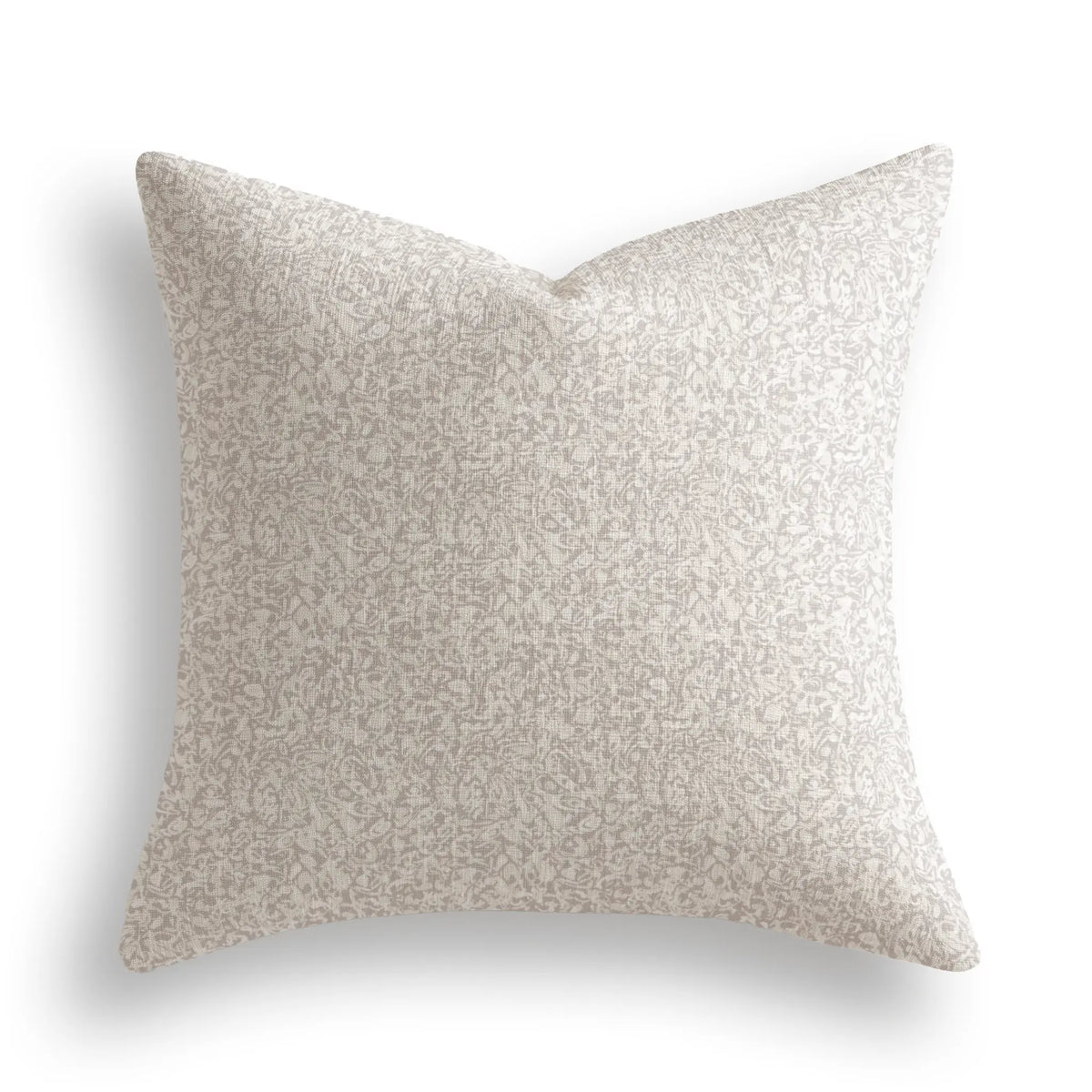 Estuary Throw Pillow in Drift by Emily Daws — Waterways Collection, made-to-order on Belgian linen